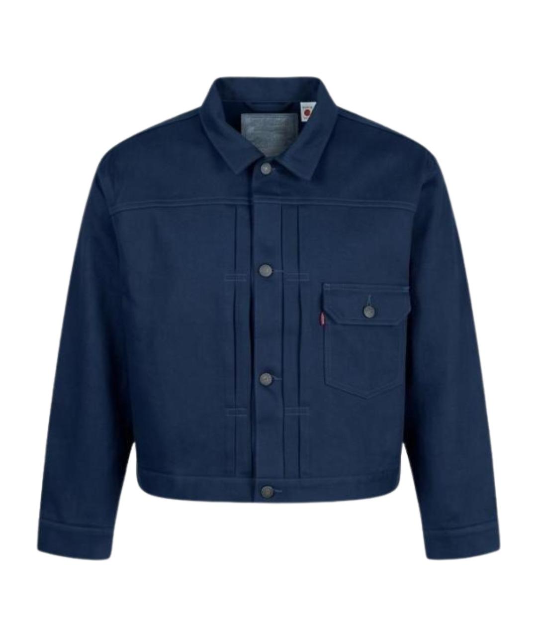 LEVI'S Синяя деним куртка, фото 1