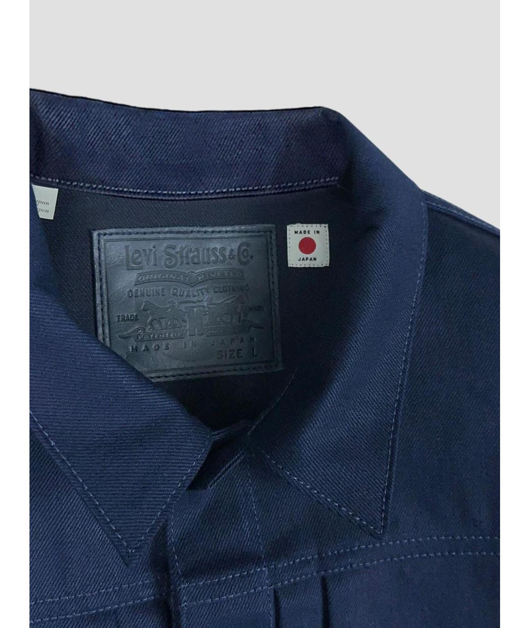 LEVI'S Синяя деним куртка, фото 3