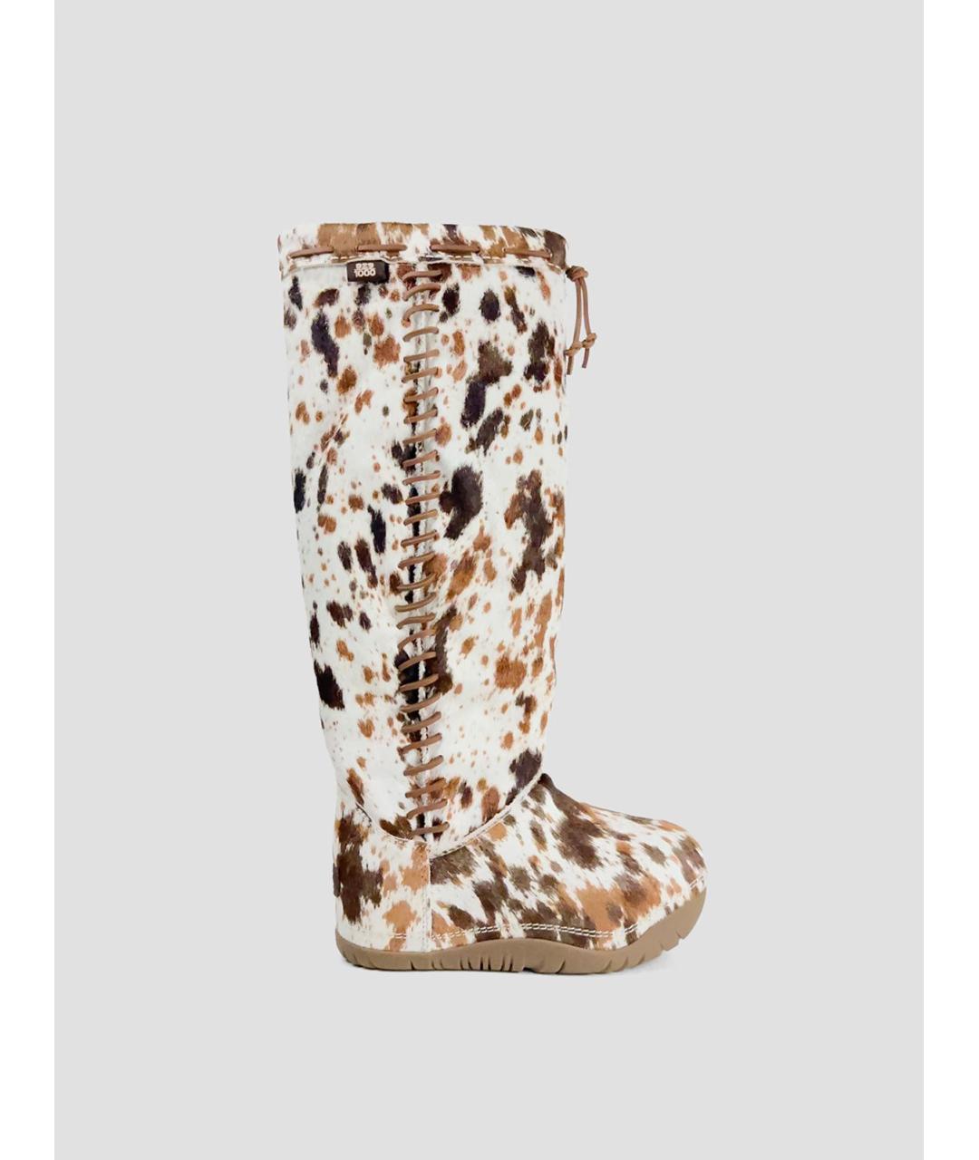 UGG Мульти кожаные сапоги, фото 4