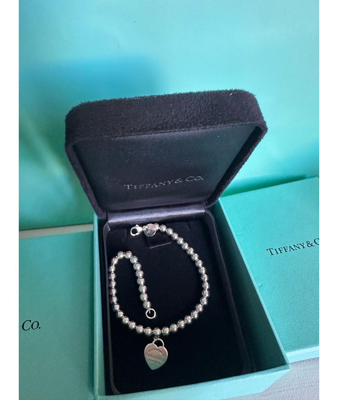 TIFFANY&CO Серебряный серебряный браслет, фото 3