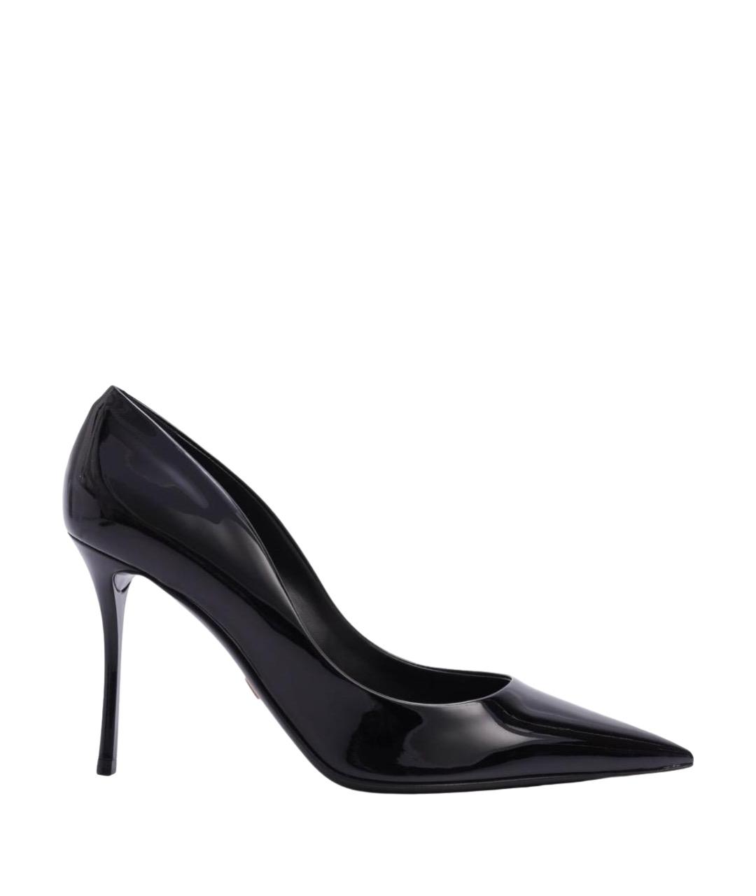 DOLCE&GABBANA Черные туфли из лакированной кожи, фото 1