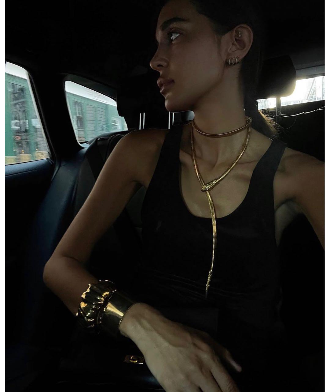 SAINT LAURENT Золотой ремень, фото 6