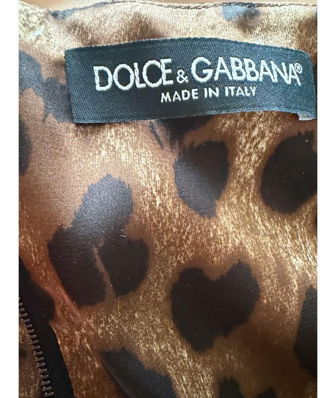 DOLCE&GABBANA Шелковое платье, фото 4
