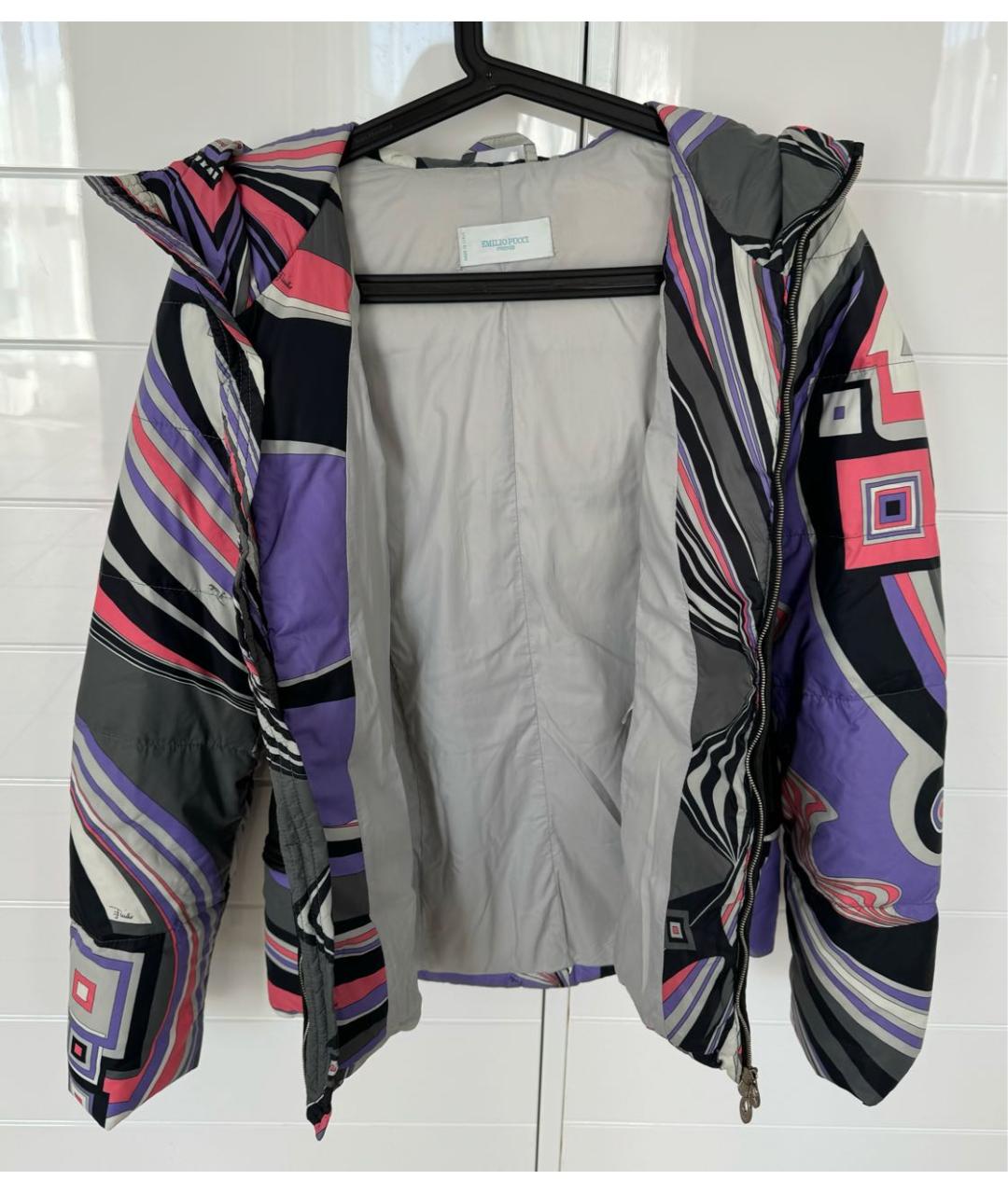 EMILIO PUCCI Мульти пуховик, фото 3