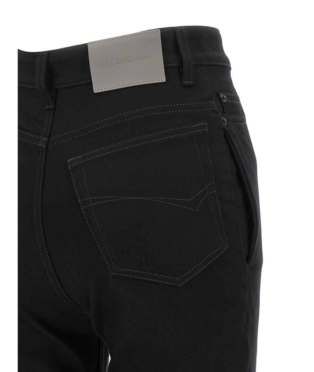 BALENCIAGA Черные джинсы слим, фото 4