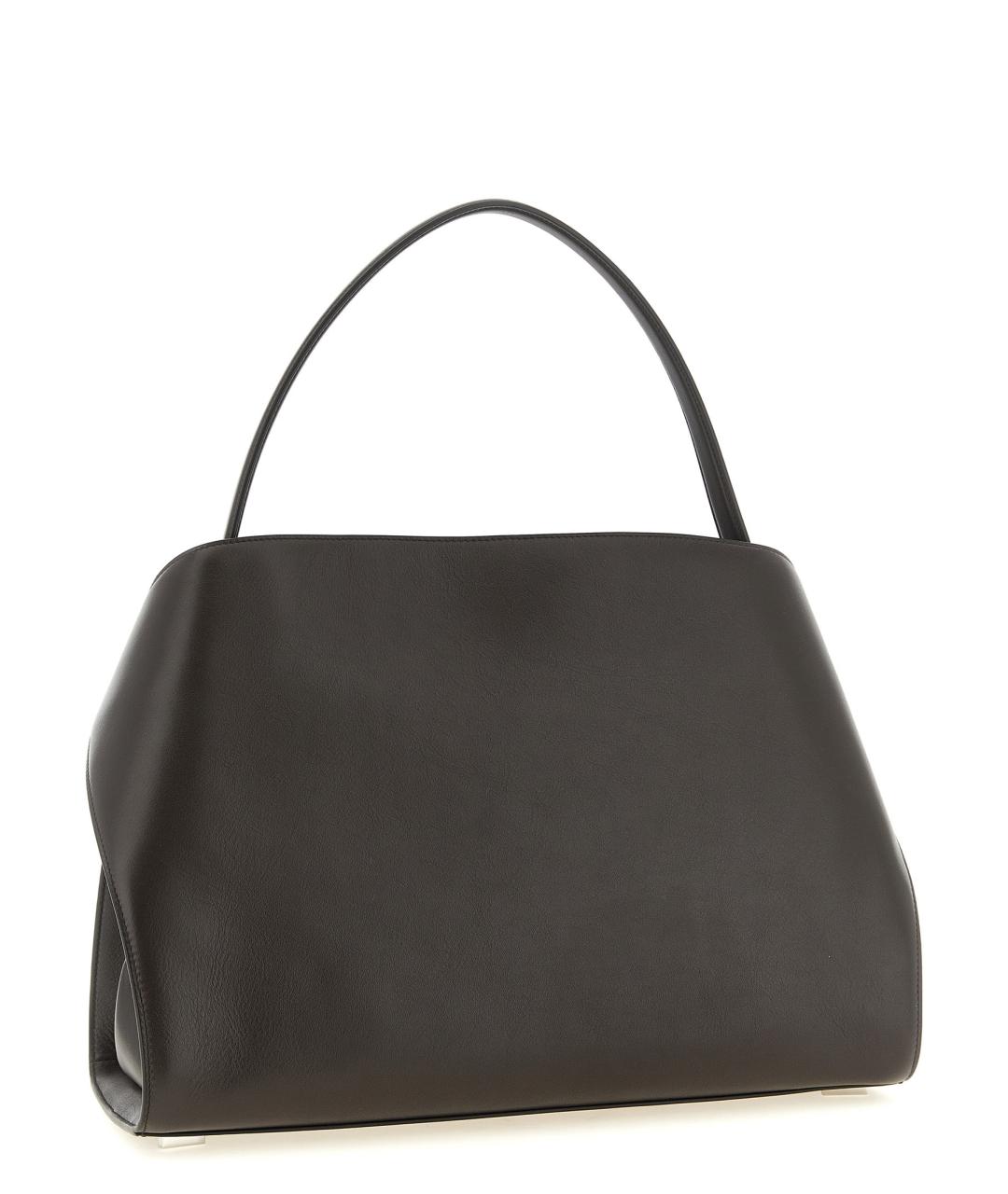 FERRAGAMO Коричневая кожаная сумка тоут, фото 2