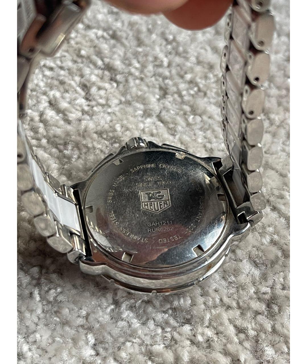 TAG HEUER Белые керамические часы, фото 2
