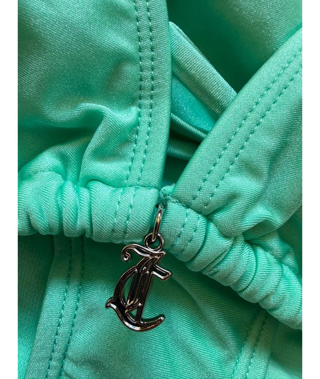 JUICY COUTURE Бирюзовый купальник, фото 4