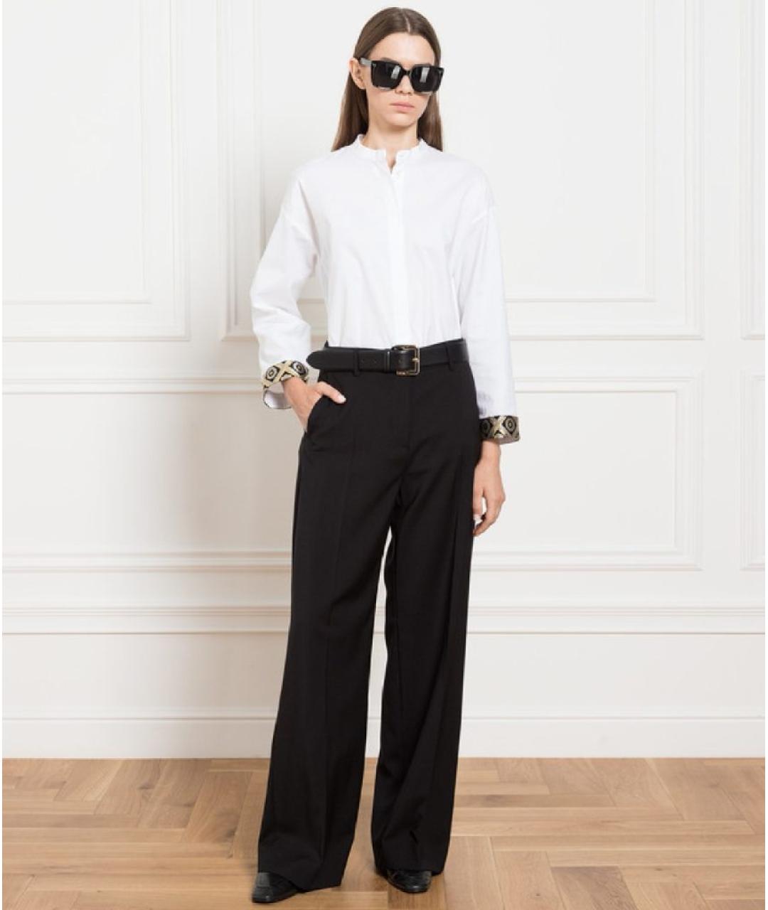 'S MAX MARA Белая хлопковая рубашка, фото 2