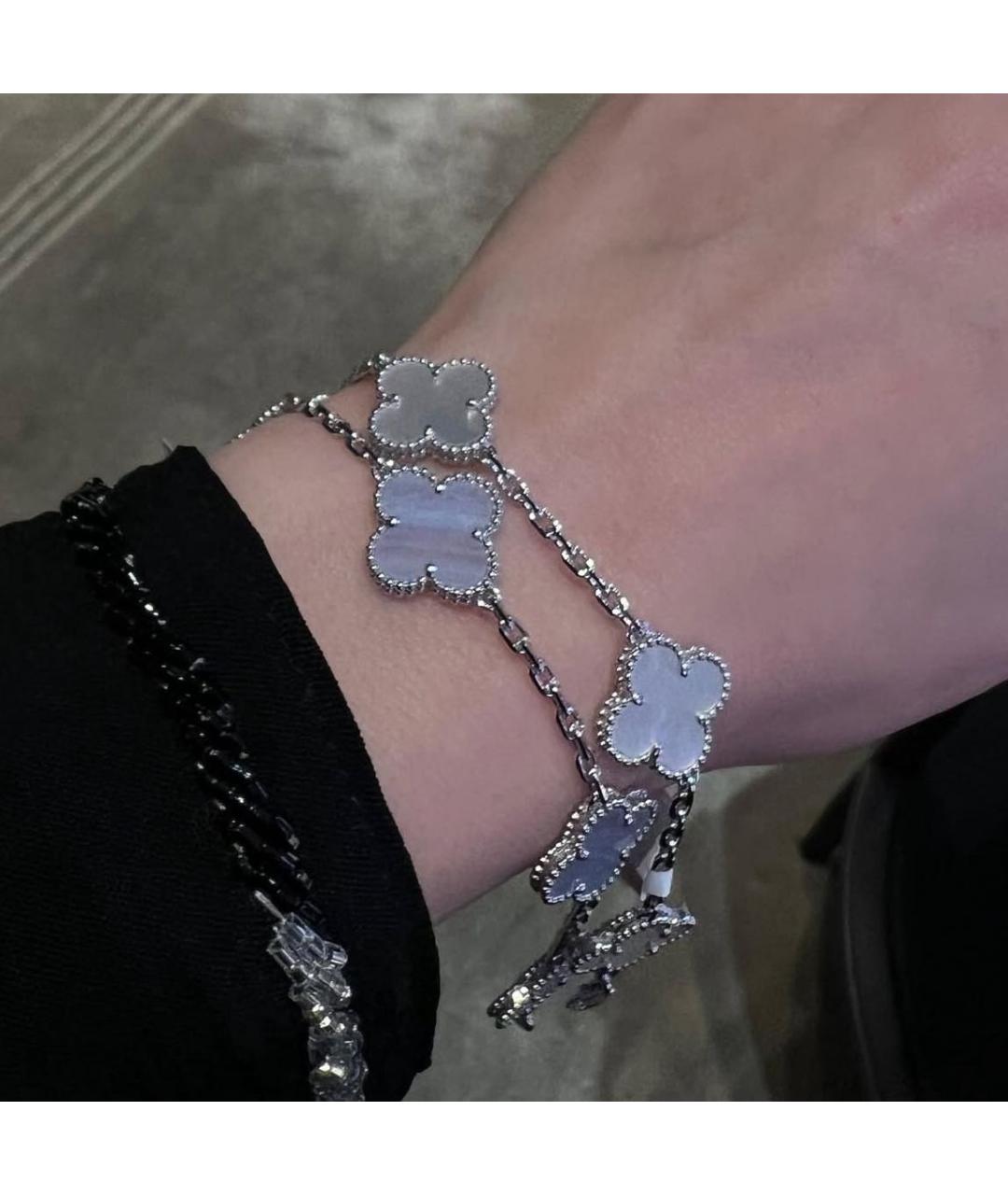 VAN CLEEF & ARPELS Белый браслет из белого золота, фото 3