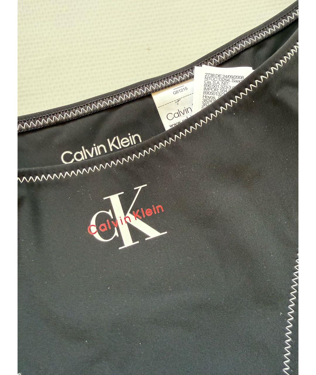 CALVIN KLEIN Черный купальник, фото 6