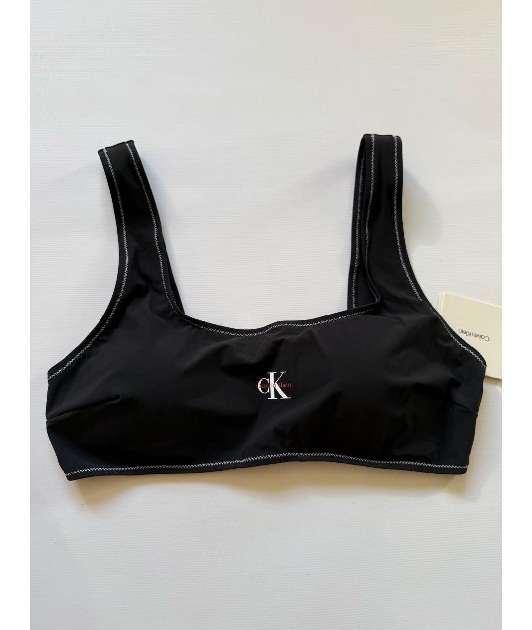 CALVIN KLEIN Черный купальник, фото 2