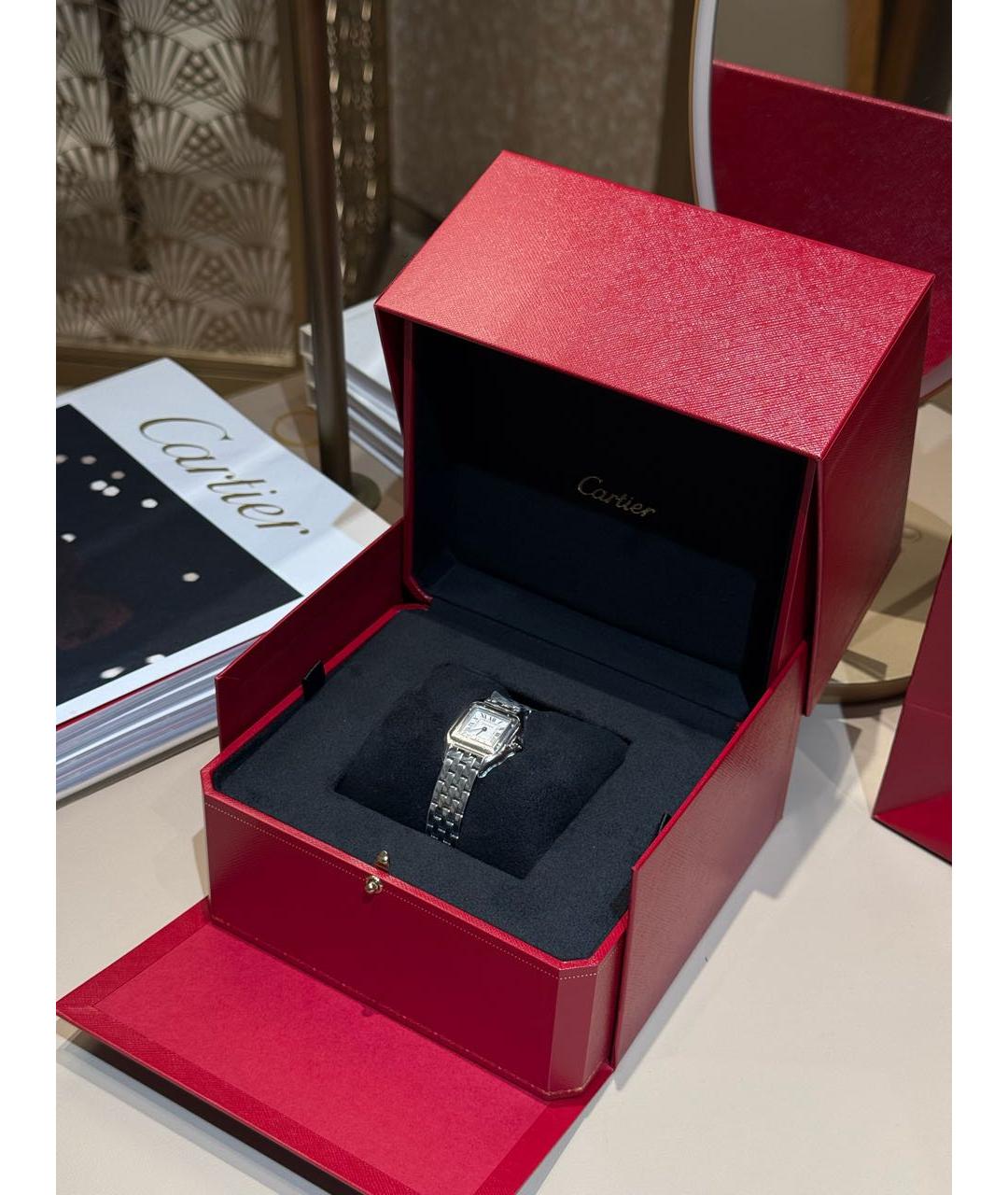 CARTIER Серебряные часы, фото 2