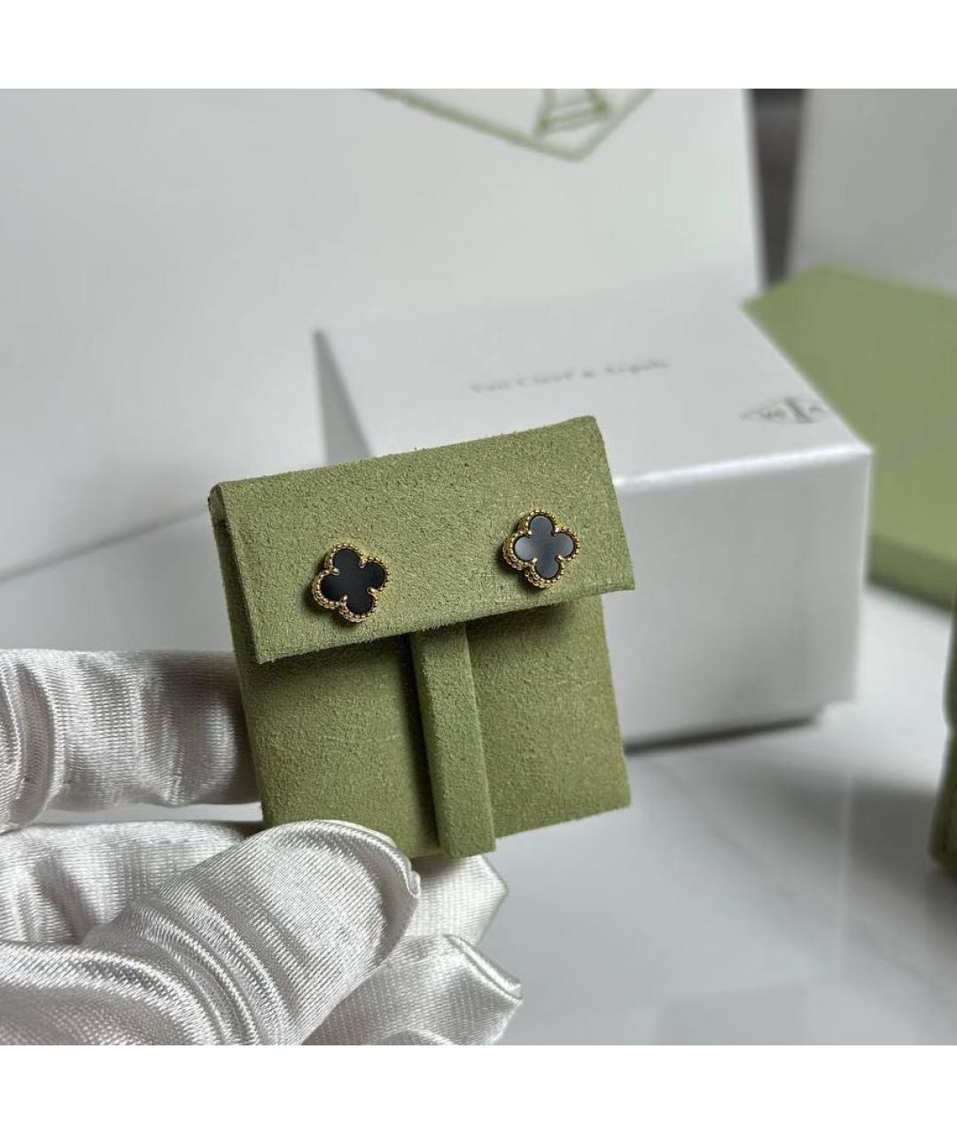 VAN CLEEF & ARPELS Черные серьги, фото 5