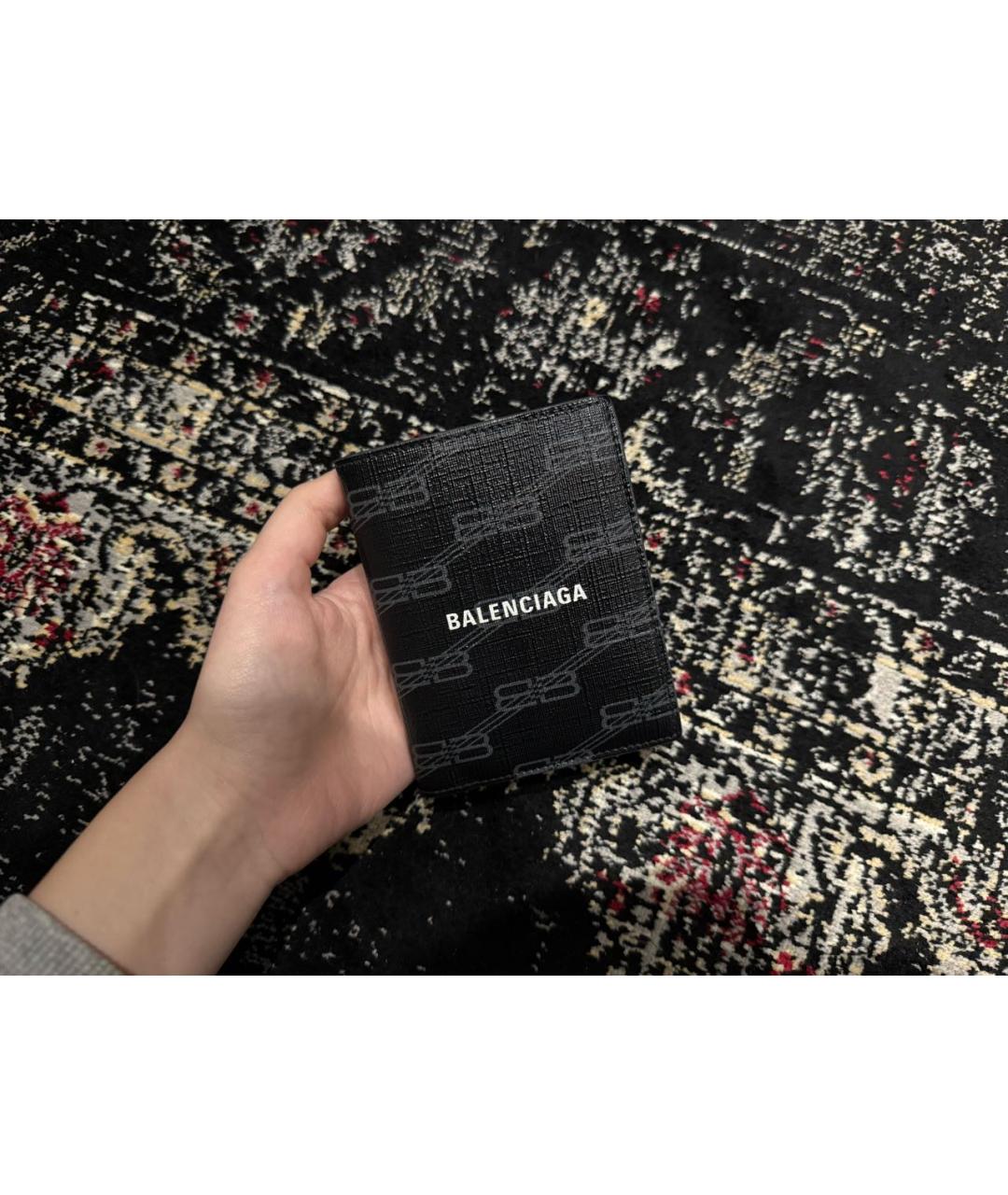 BALENCIAGA Черный кошелек, фото 7