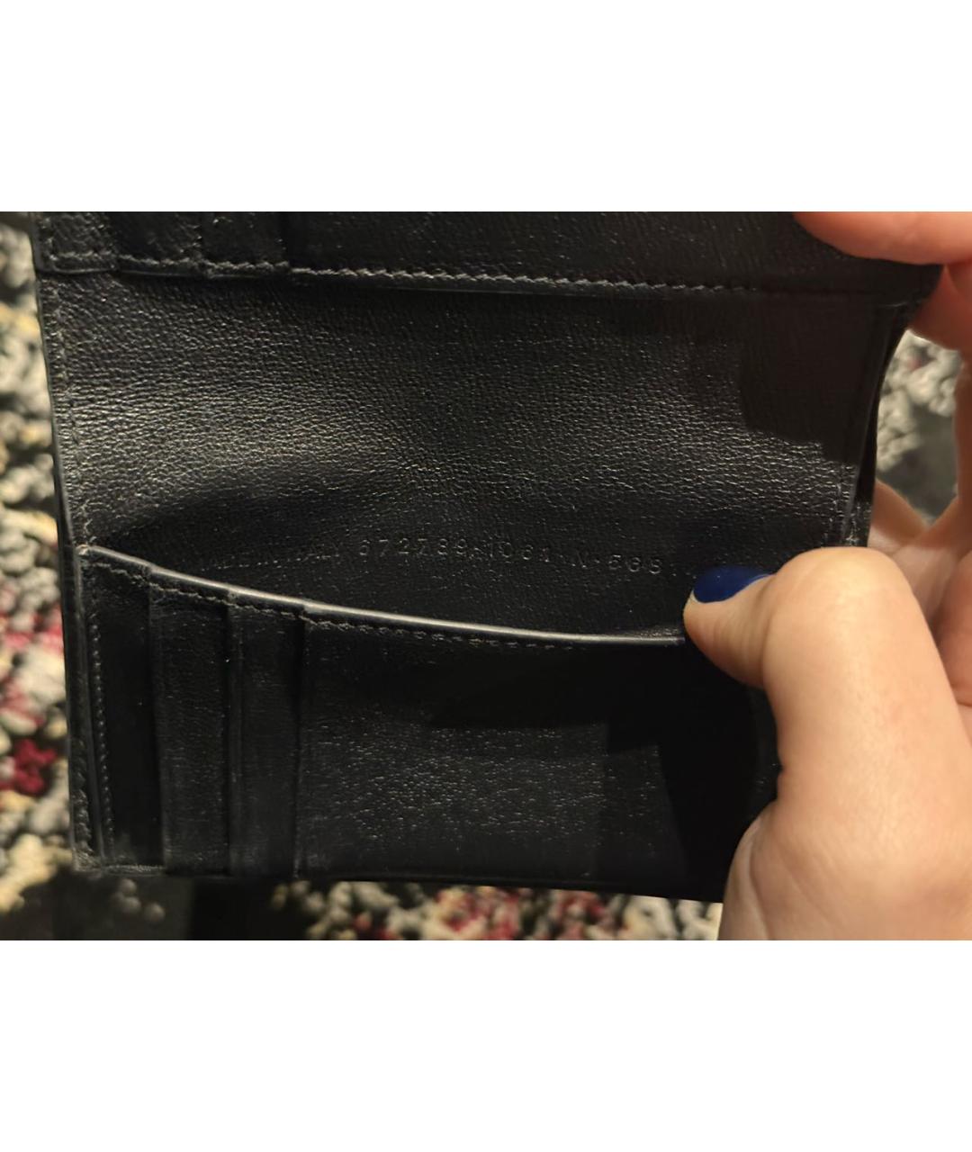 BALENCIAGA Черный кошелек, фото 5