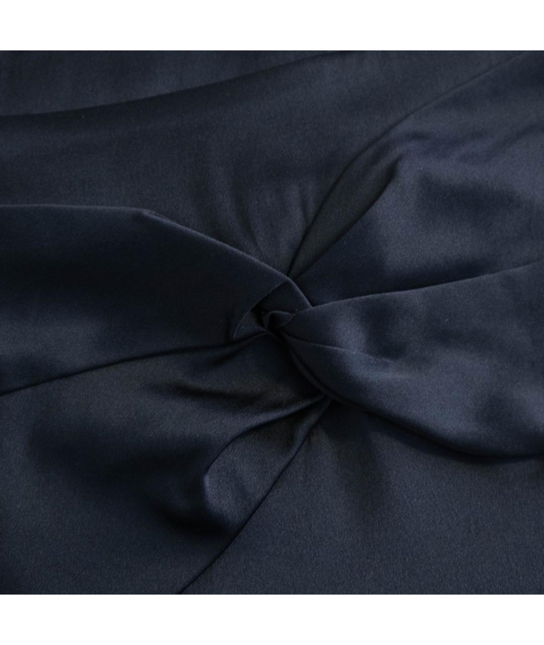 CHRISTIAN DIOR Черная шелковая юбка миди, фото 4