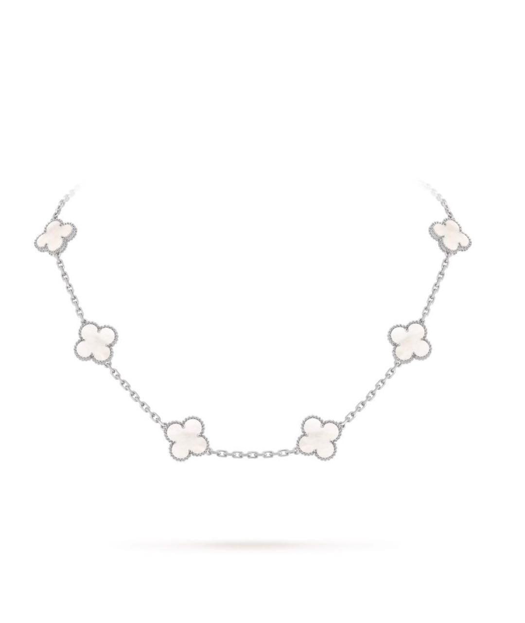 VAN CLEEF & ARPELS Белое колье из белого золота, фото 6