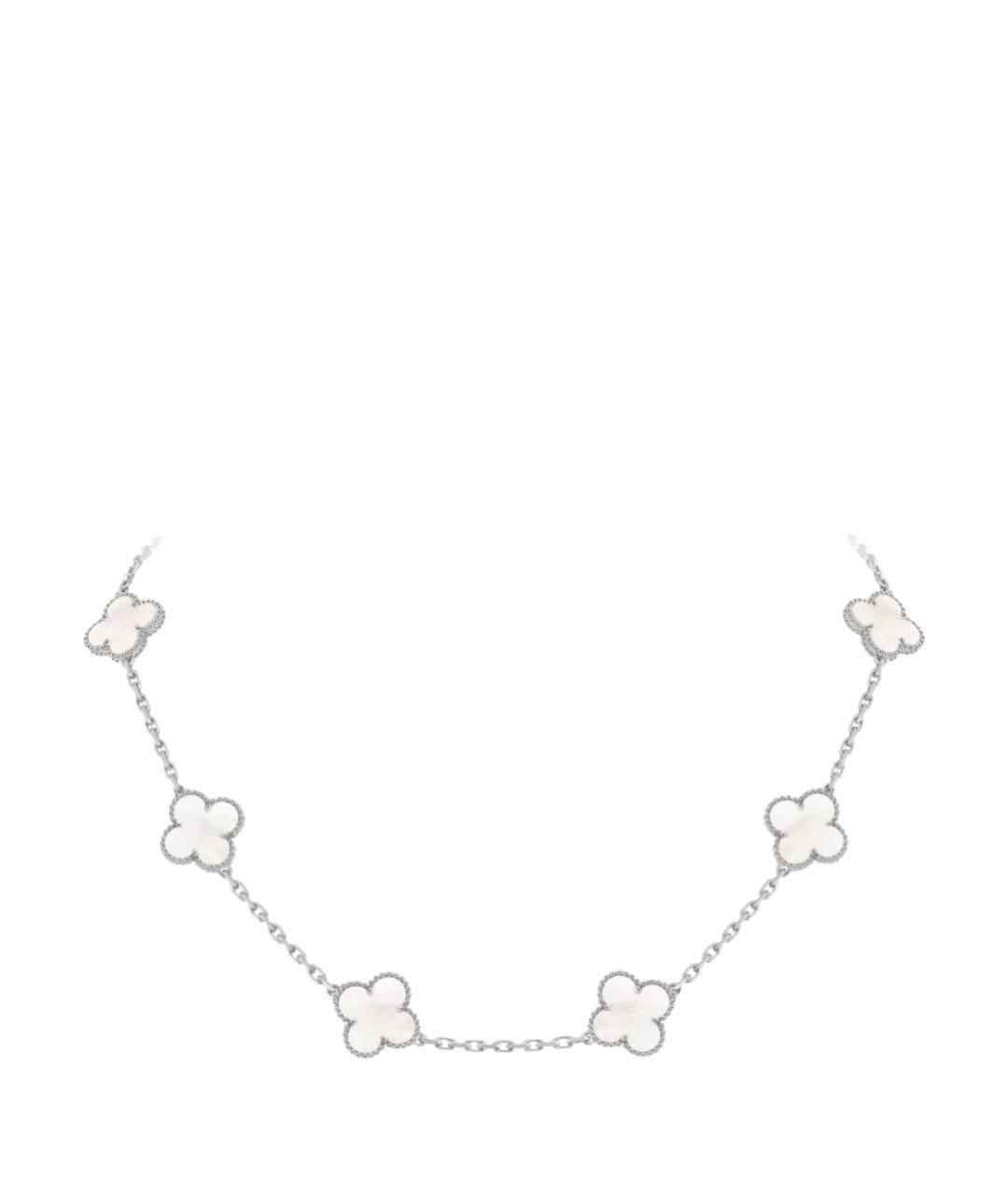VAN CLEEF & ARPELS Белое колье из белого золота, фото 1