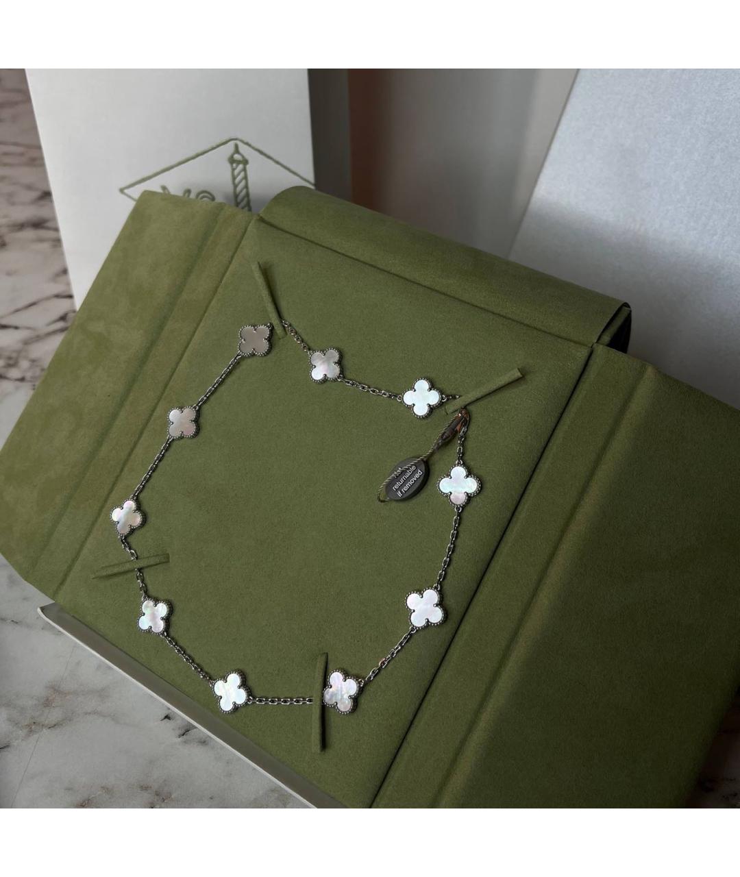 VAN CLEEF & ARPELS Белое колье из белого золота, фото 4