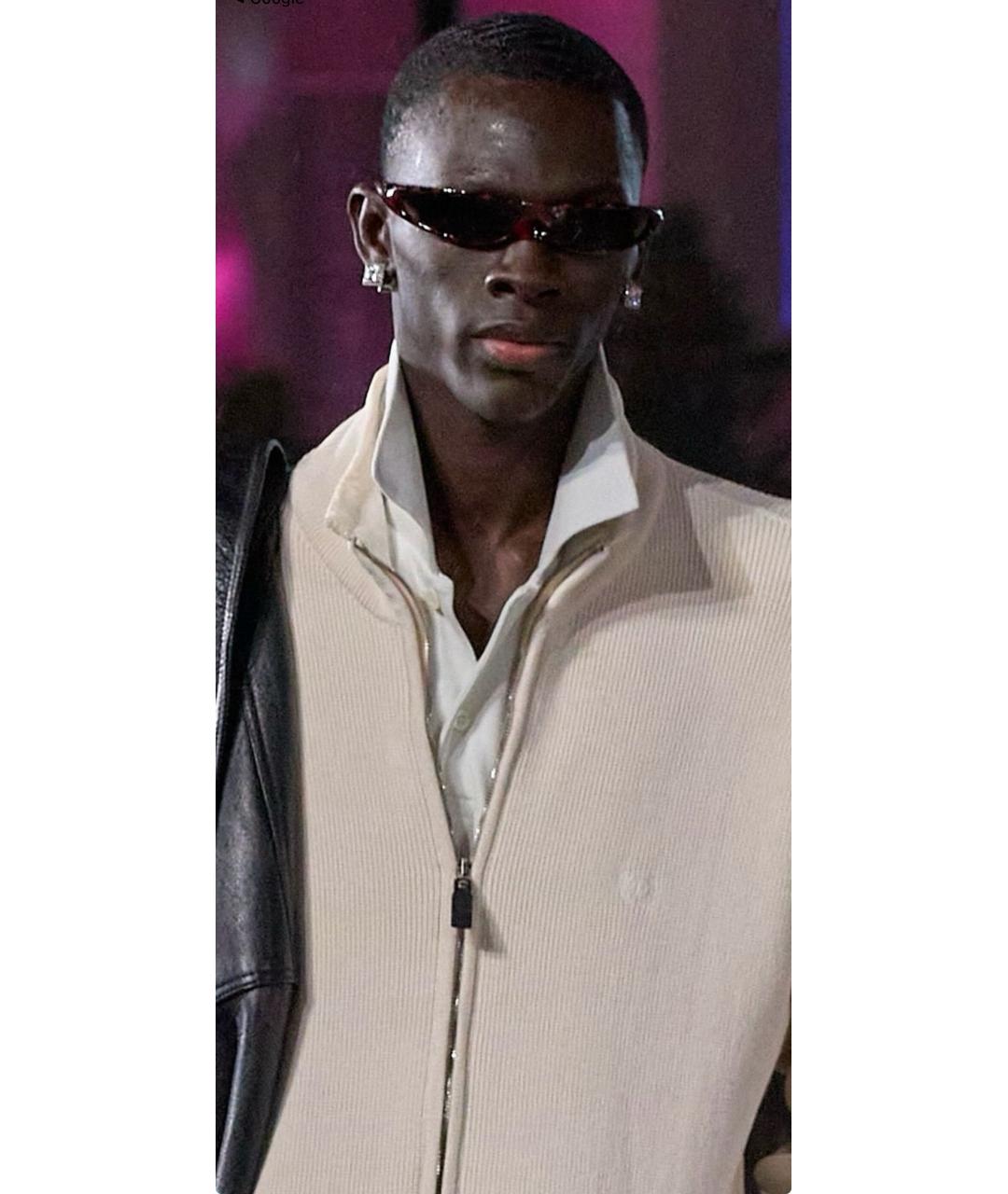 BALENCIAGA Серебряные металлические серьги, фото 6