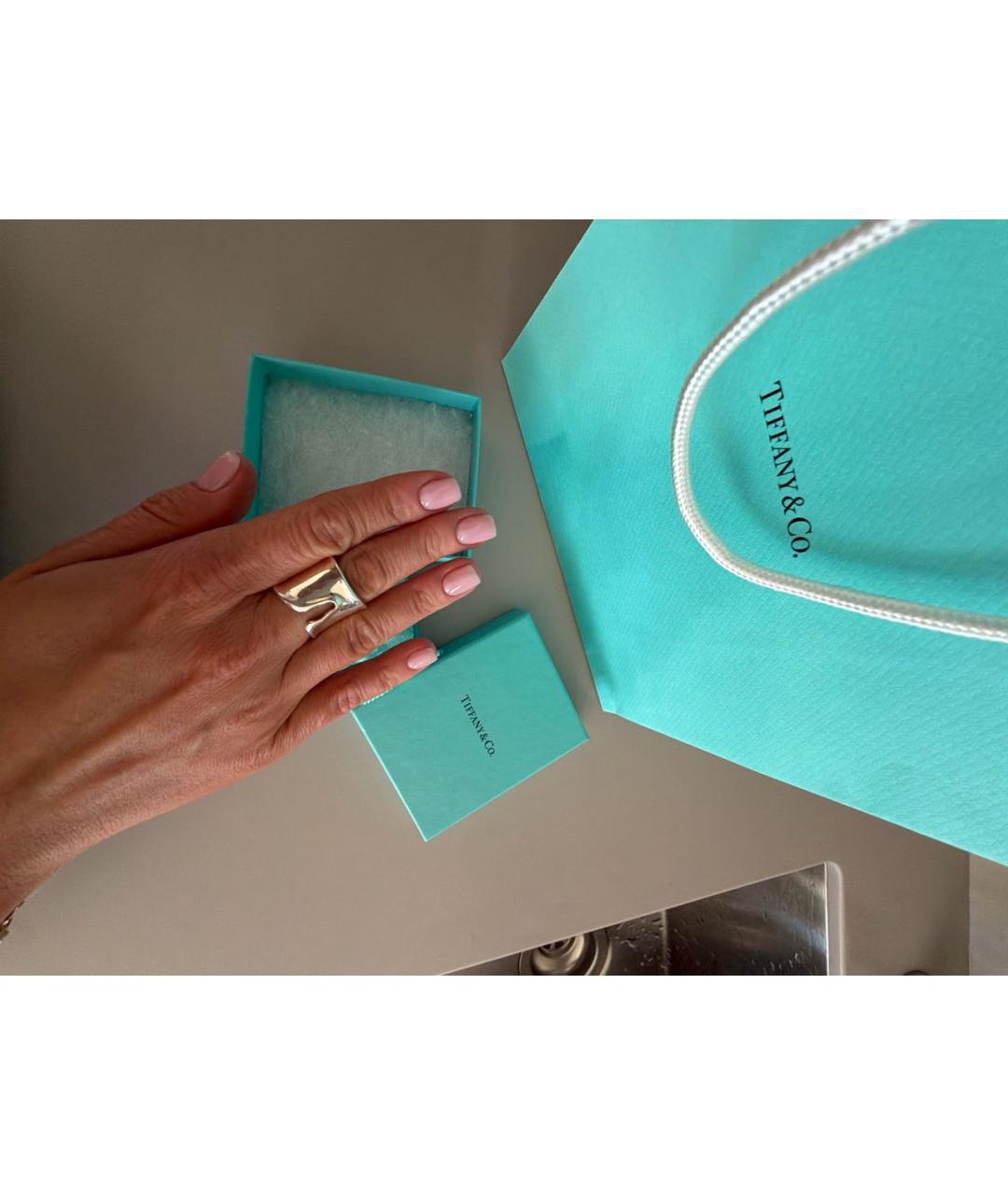 TIFFANY&CO Серебряное серебряное кольцо, фото 2