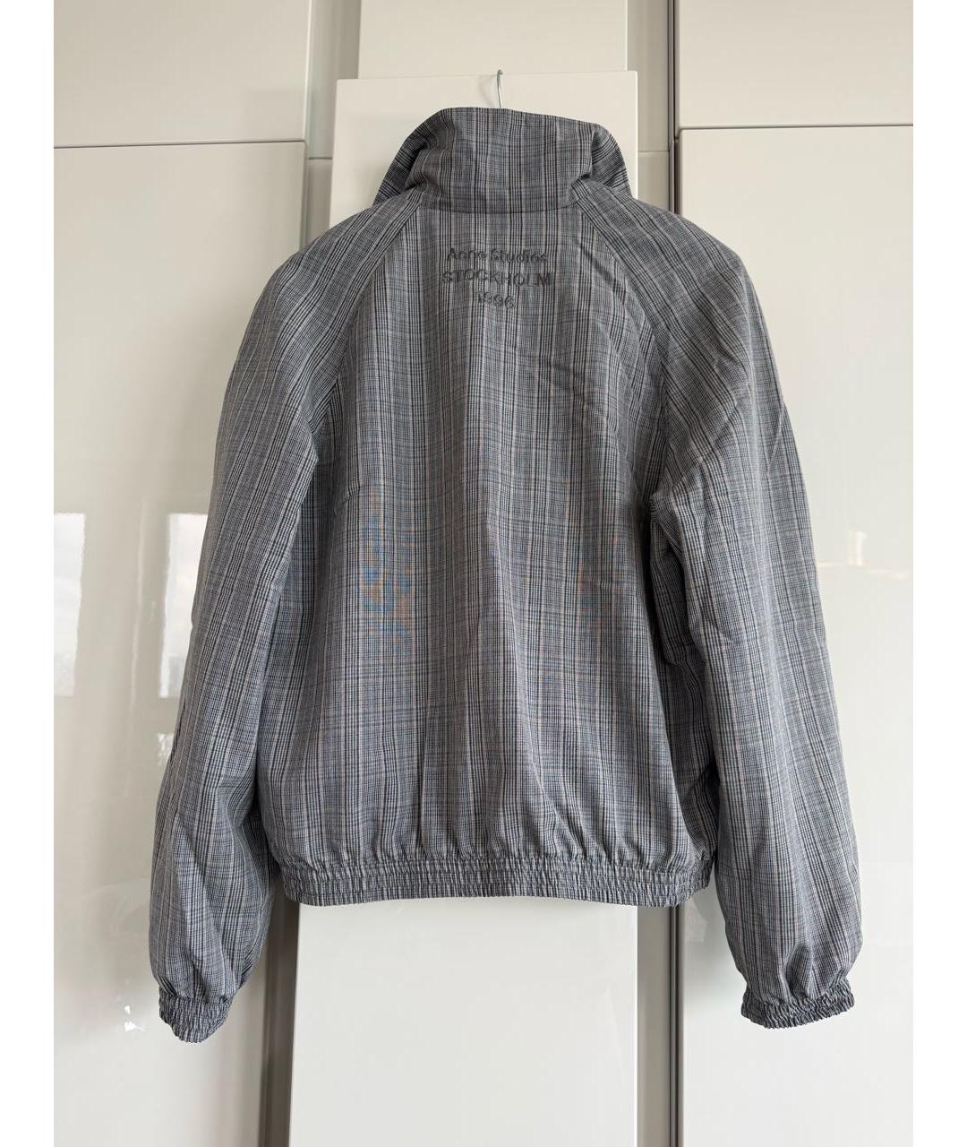 ACNE STUDIOS Серая полиэстеровая куртка, фото 2