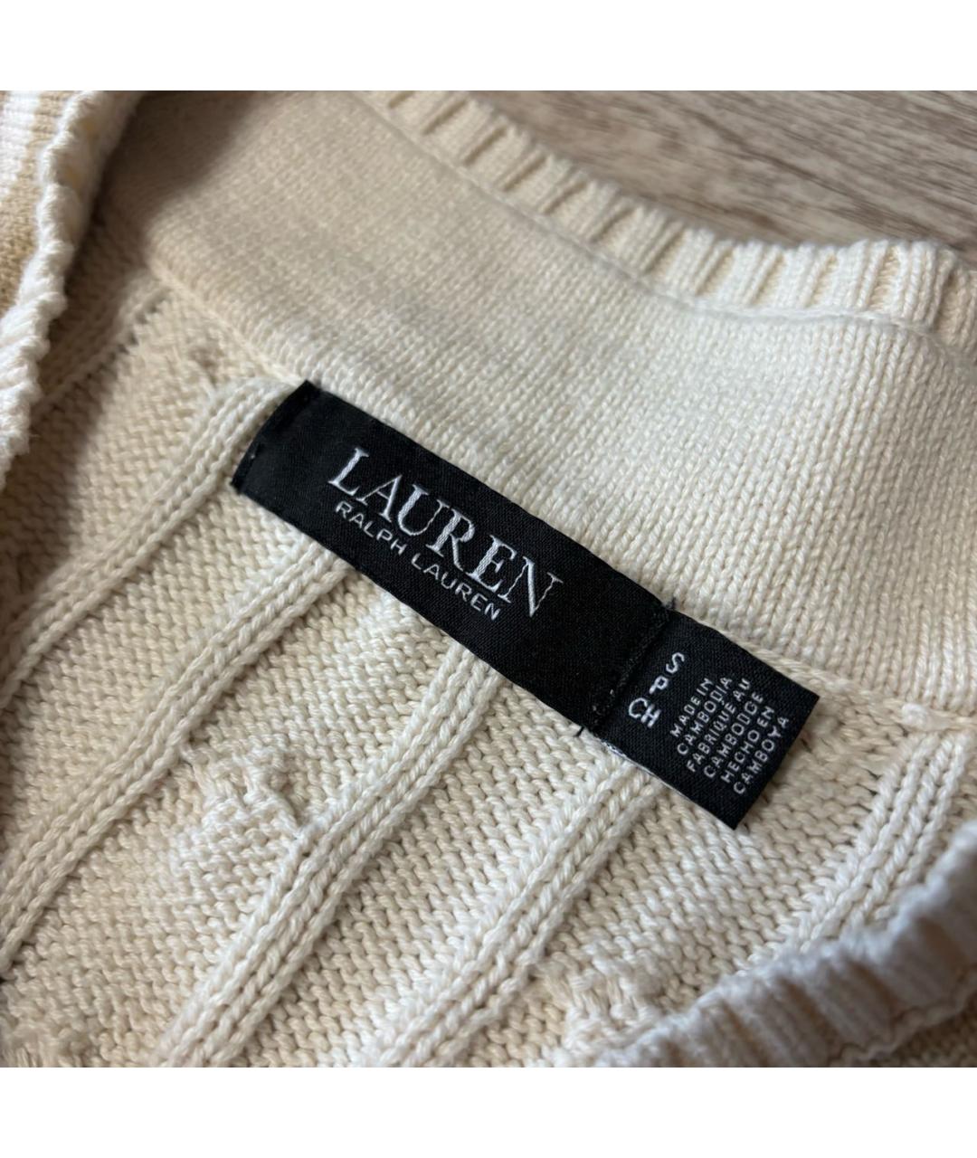 RALPH LAUREN Хлопковый джемпер / свитер, фото 3