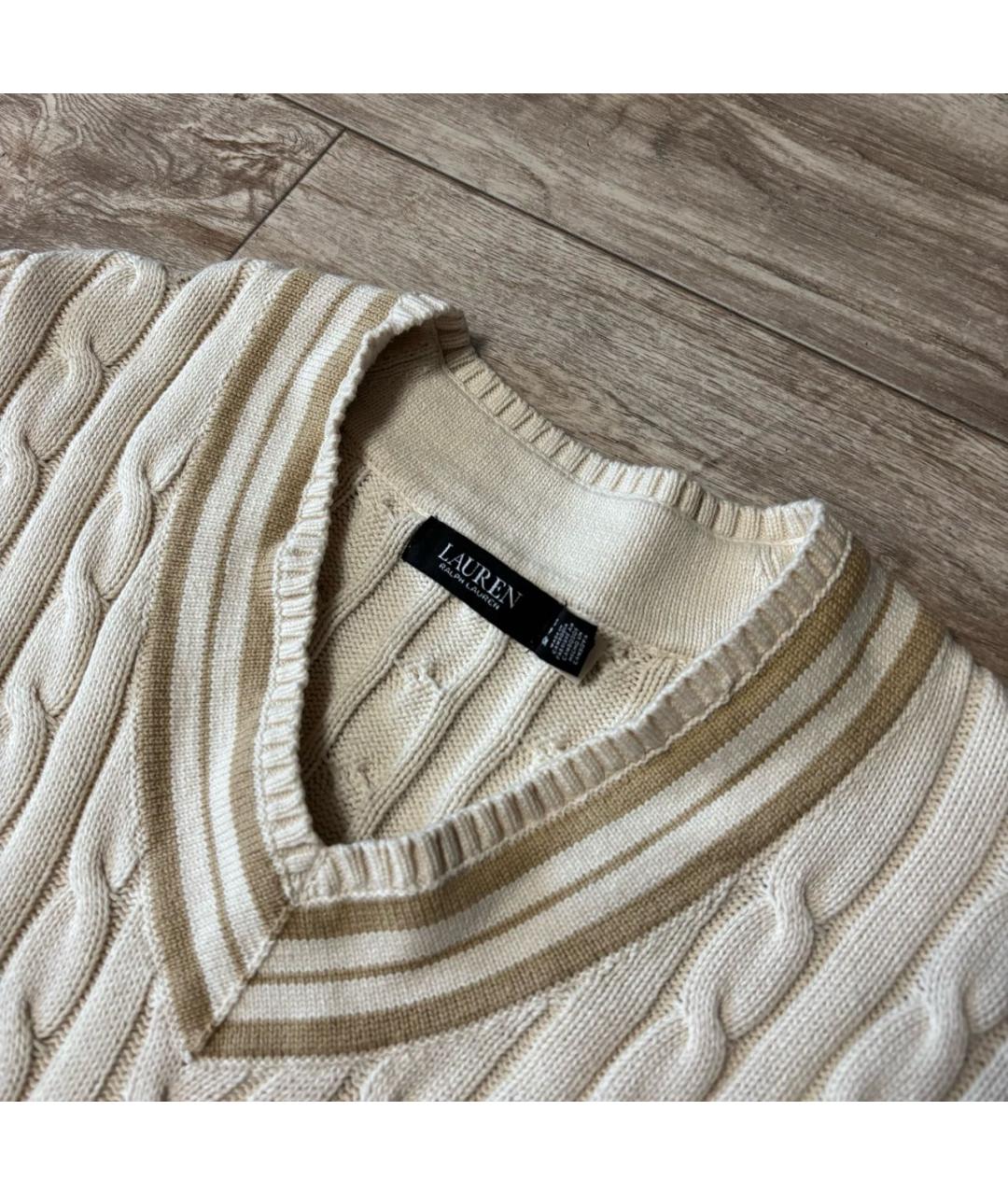RALPH LAUREN Хлопковый джемпер / свитер, фото 2
