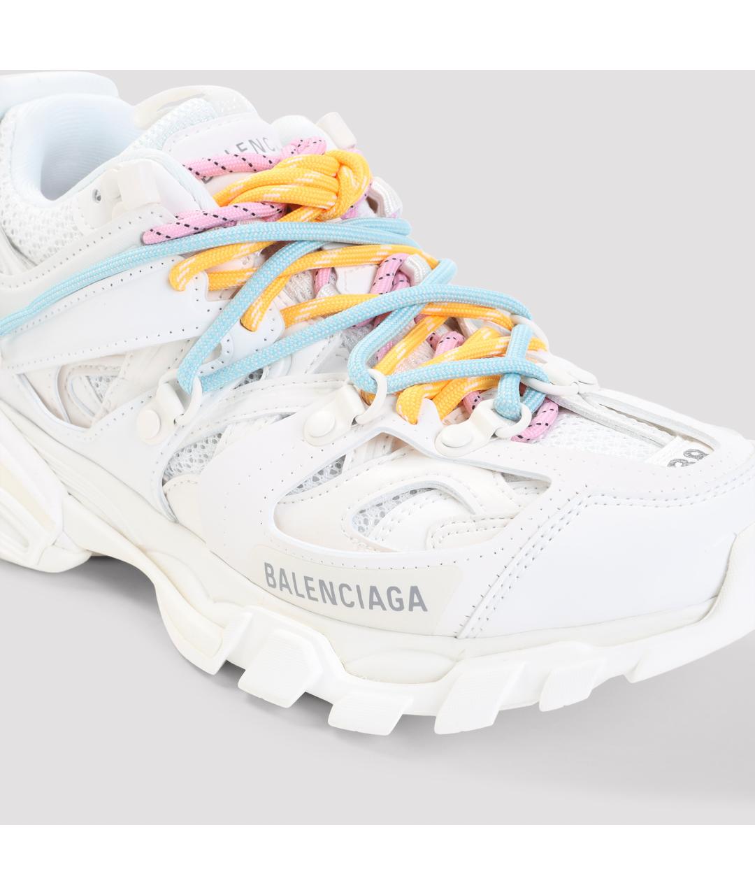 BALENCIAGA Белые кроссовки, фото 4