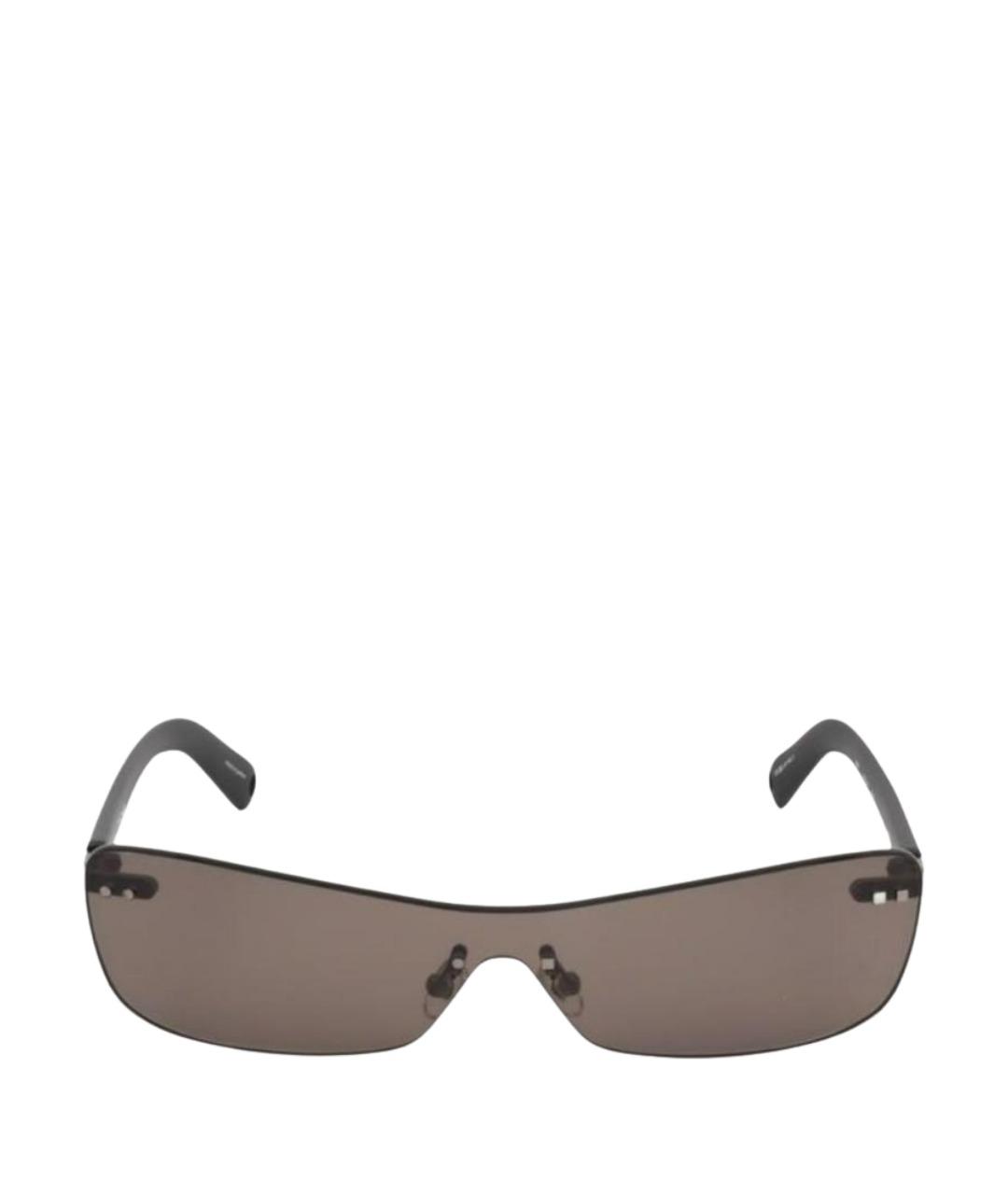 JACQUEMUS Серые металлические солнцезащитные очки, фото 1