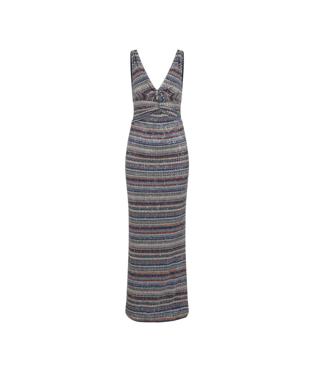 MISSONI Мульти вискозное повседневное платье, фото 1