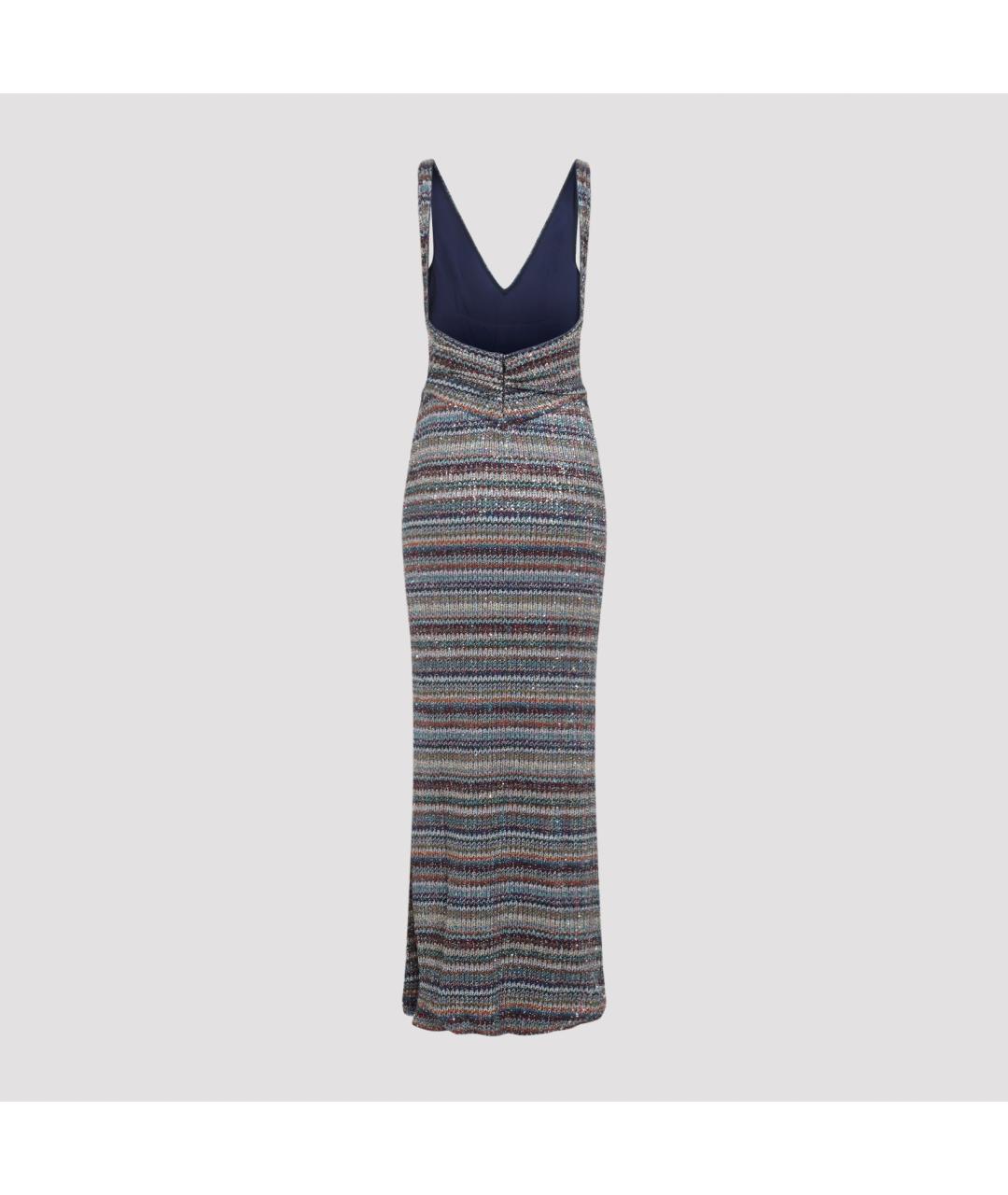MISSONI Мульти вискозное повседневное платье, фото 2