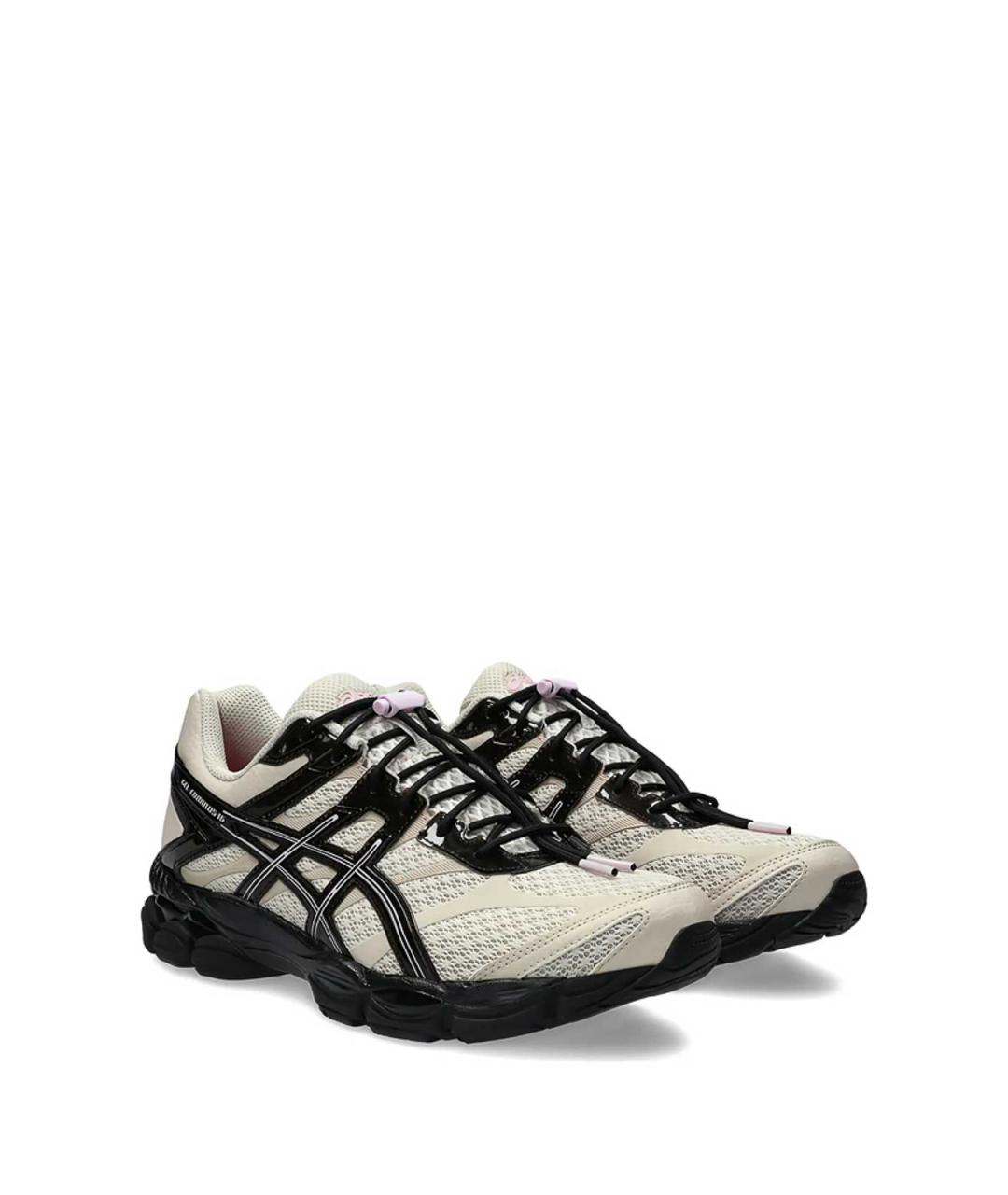 ASICS Бежевые текстильные низкие кроссовки / кеды, фото 2