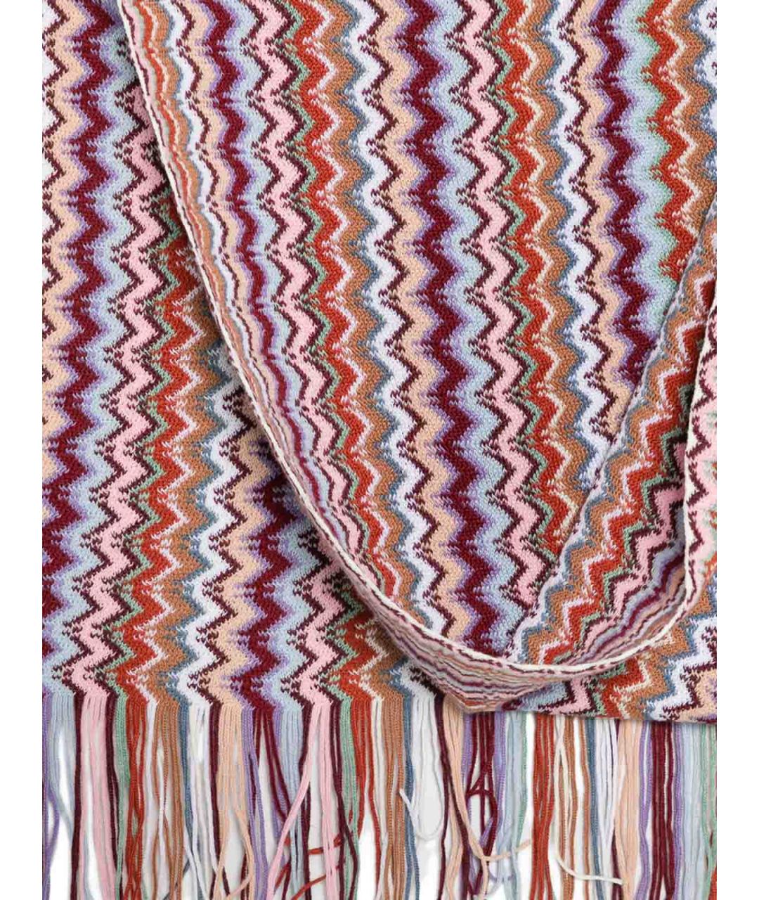 MISSONI Мульти шерстяной шарф, фото 2