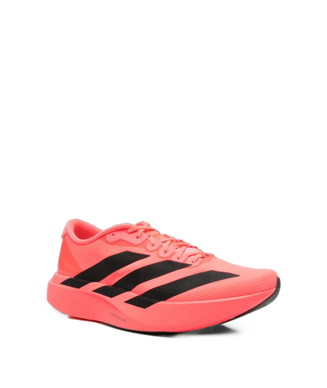 ADIDAS Розовые резиновые низкие кроссовки / кеды, фото 3