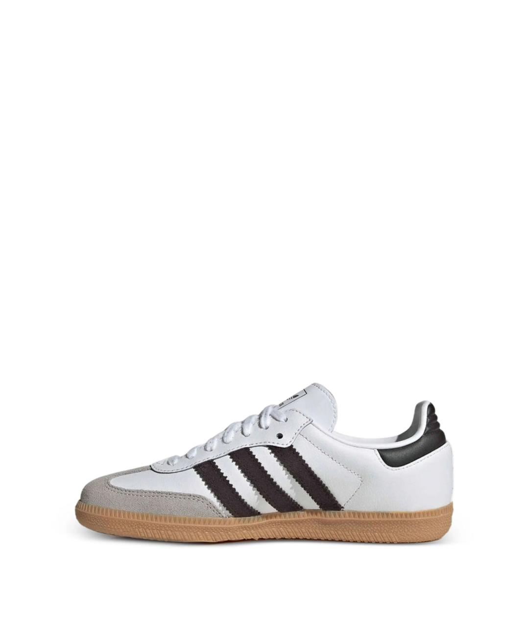 ADIDAS Белые кожаные кроссовки, фото 2