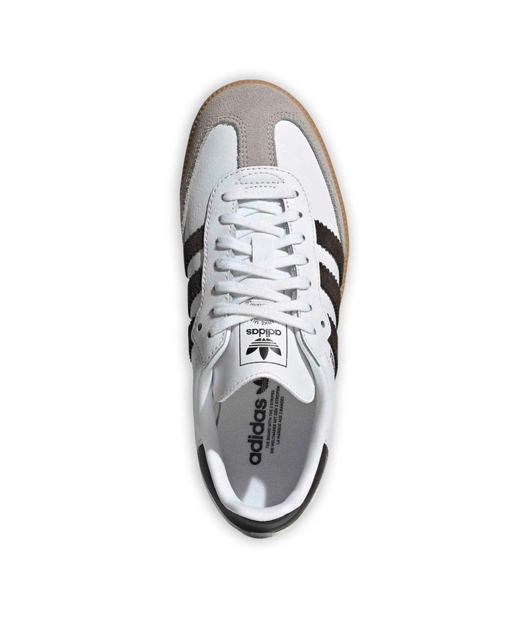 ADIDAS Белые кожаные кроссовки, фото 3