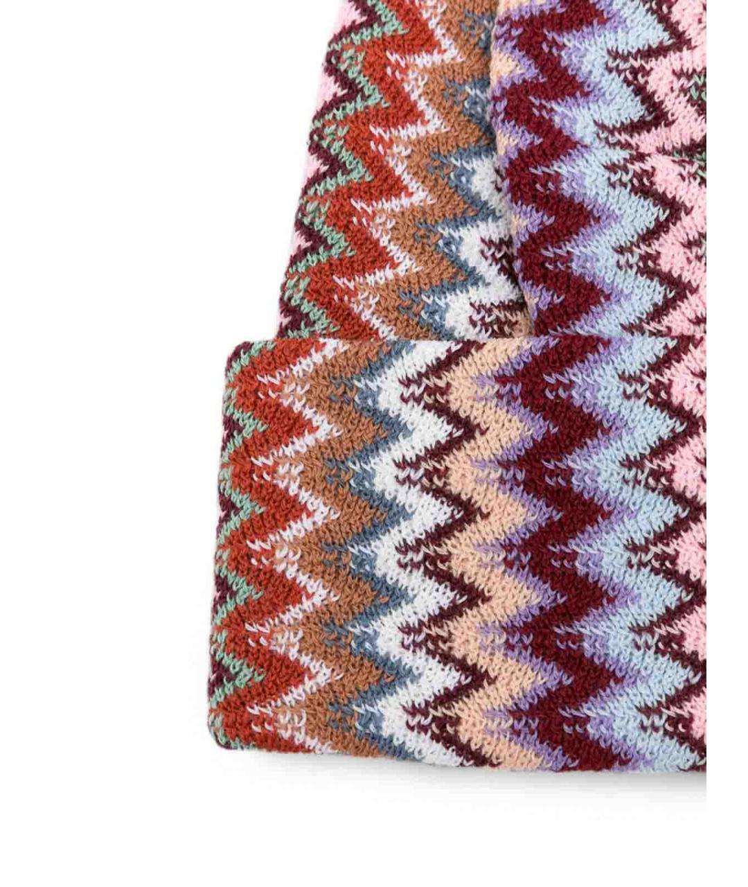 MISSONI Мульти шерстяная шапка, фото 2