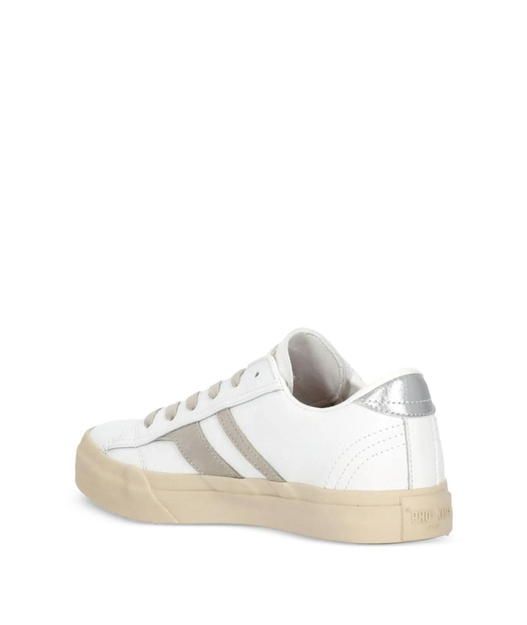 PRO-KEDS Белые кожаные кеды, фото 3