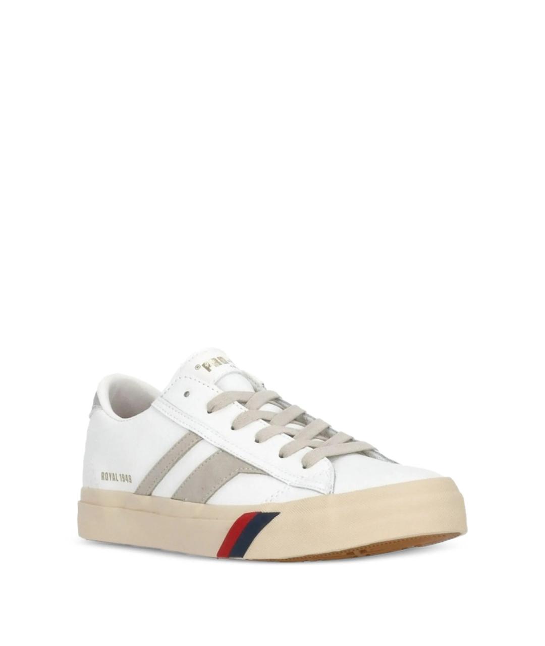 PRO-KEDS Белые кожаные кеды, фото 5