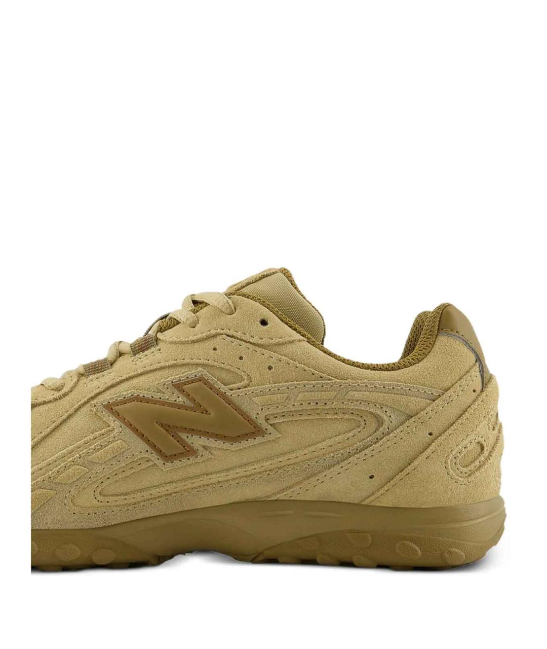 NEW BALANCE Бежевые замшевые кроссовки, фото 5