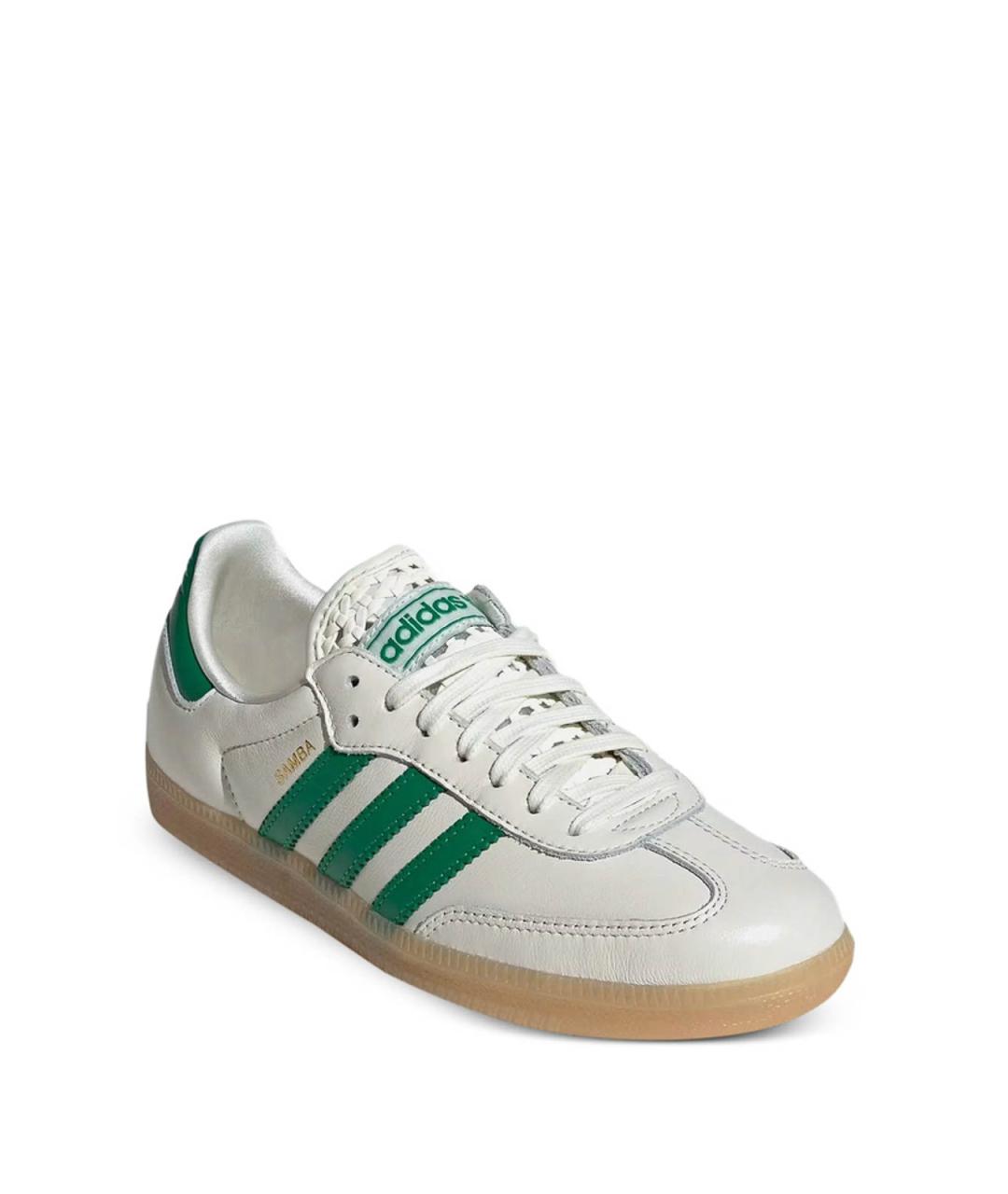 ADIDAS Белые кожаные кеды, фото 6