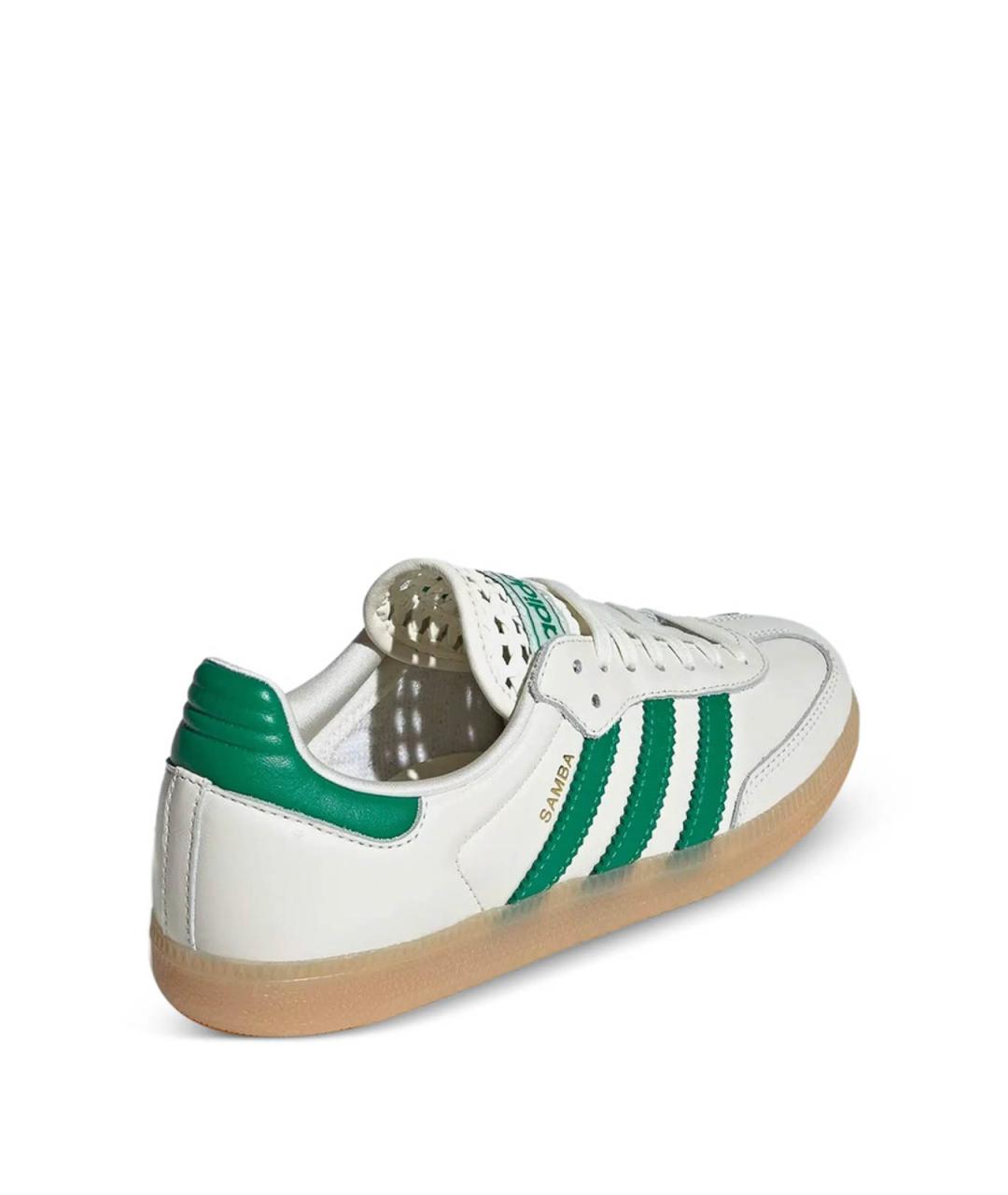 ADIDAS Белые кожаные кеды, фото 2