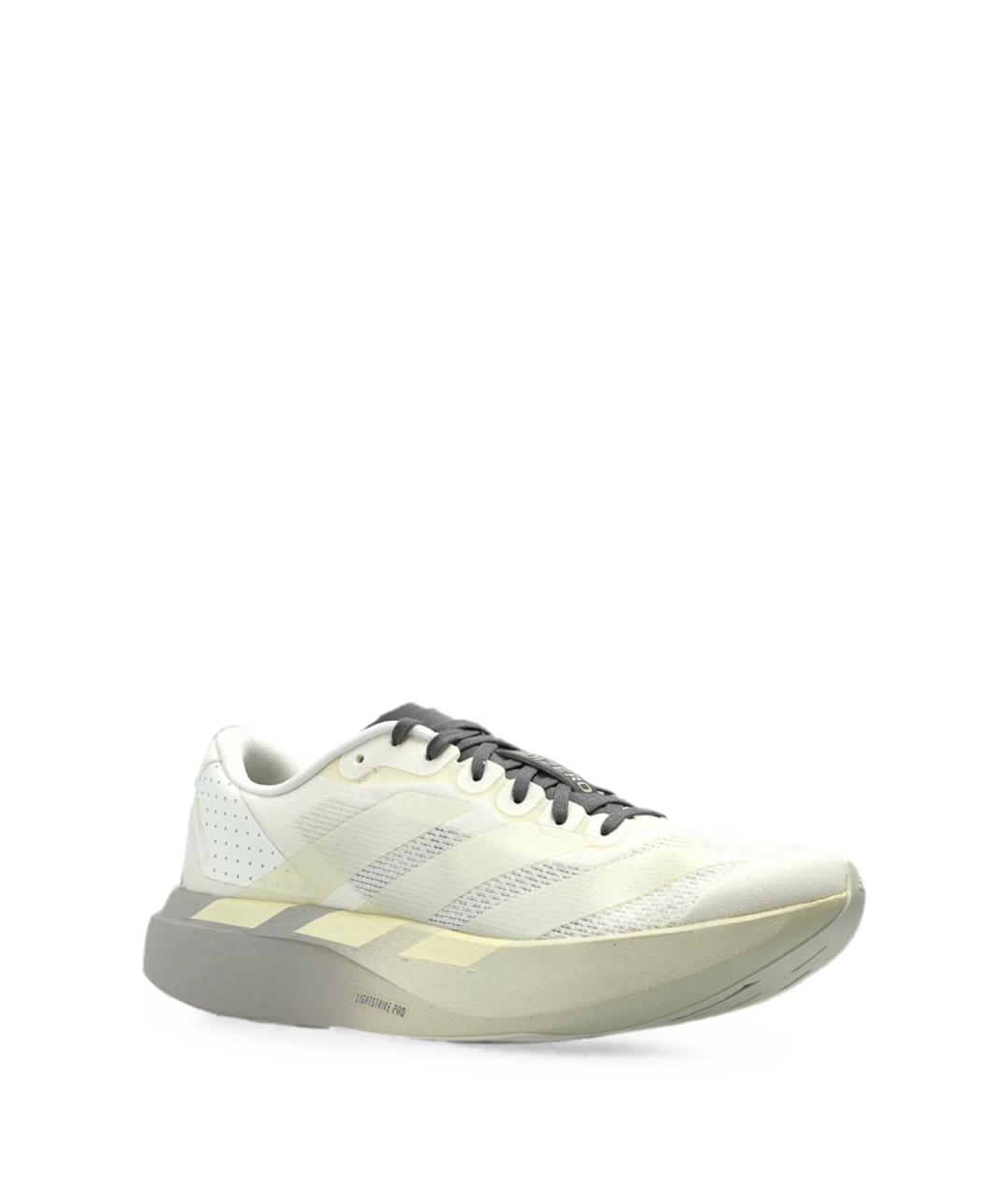 ADIDAS Бежевые текстильные кроссовки, фото 2