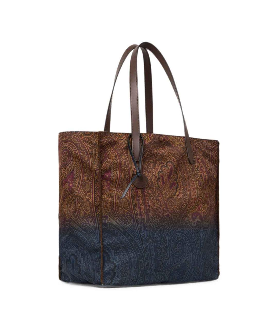 ETRO Мульти нейлоновая сумка тоут, фото 4