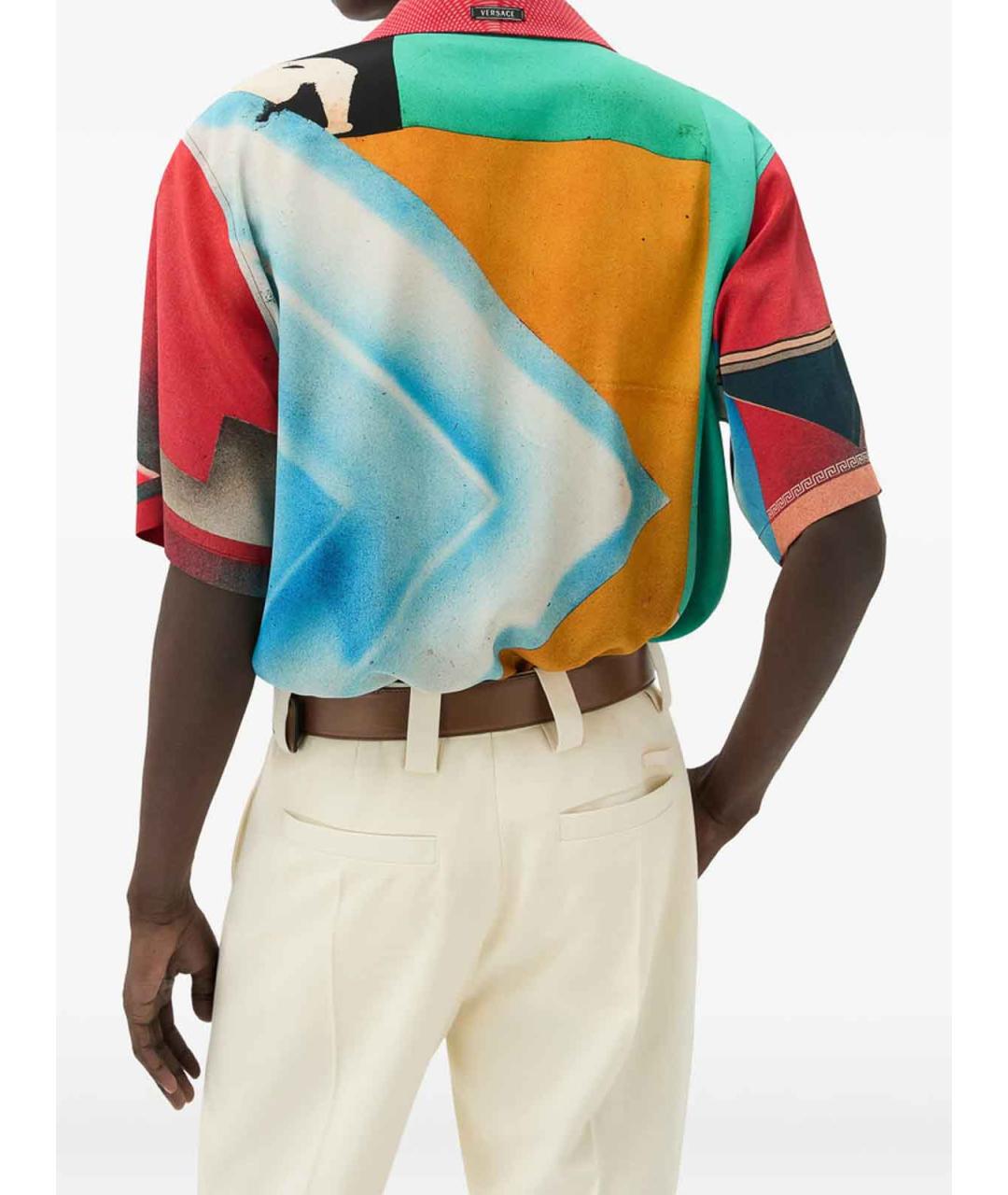 VERSACE Красная кэжуал рубашка, фото 4