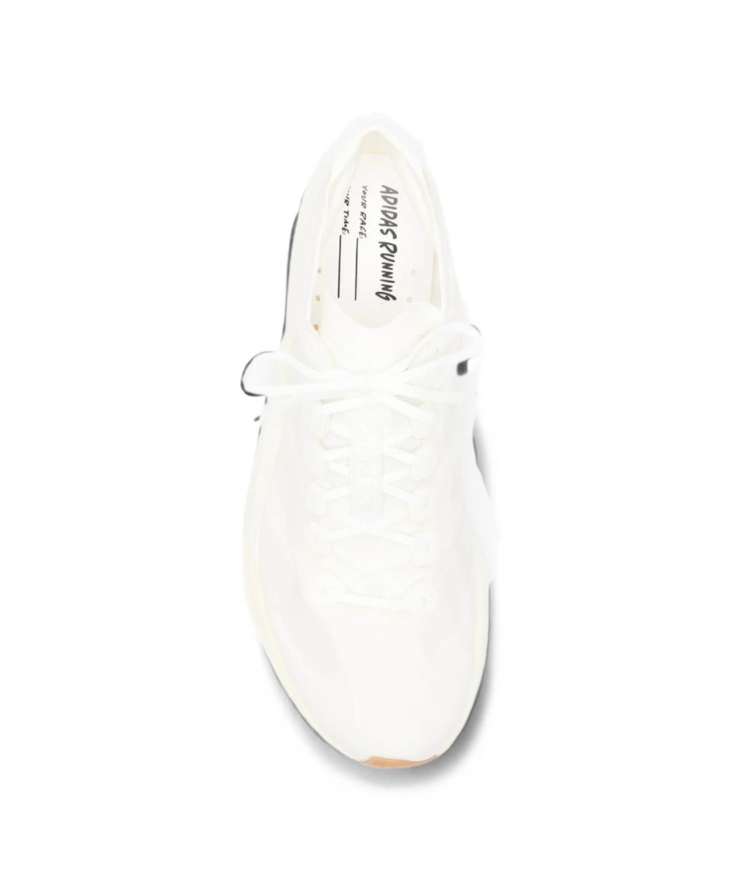ADIDAS Белые текстильные низкие кроссовки / кеды, фото 4