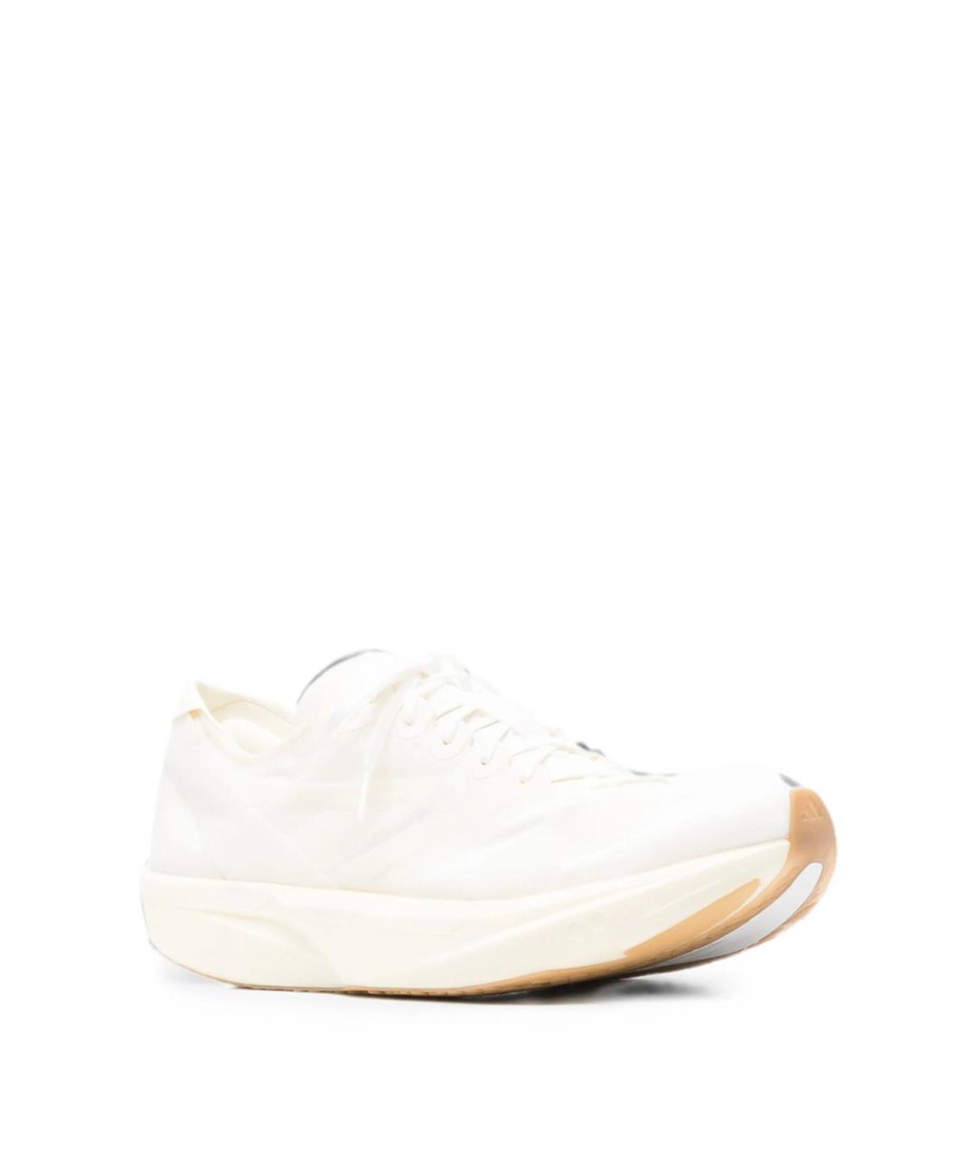 ADIDAS Белые текстильные низкие кроссовки / кеды, фото 3