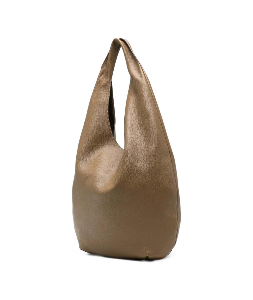 A.P.C. Коричневая кожаная сумка тоут, фото 3